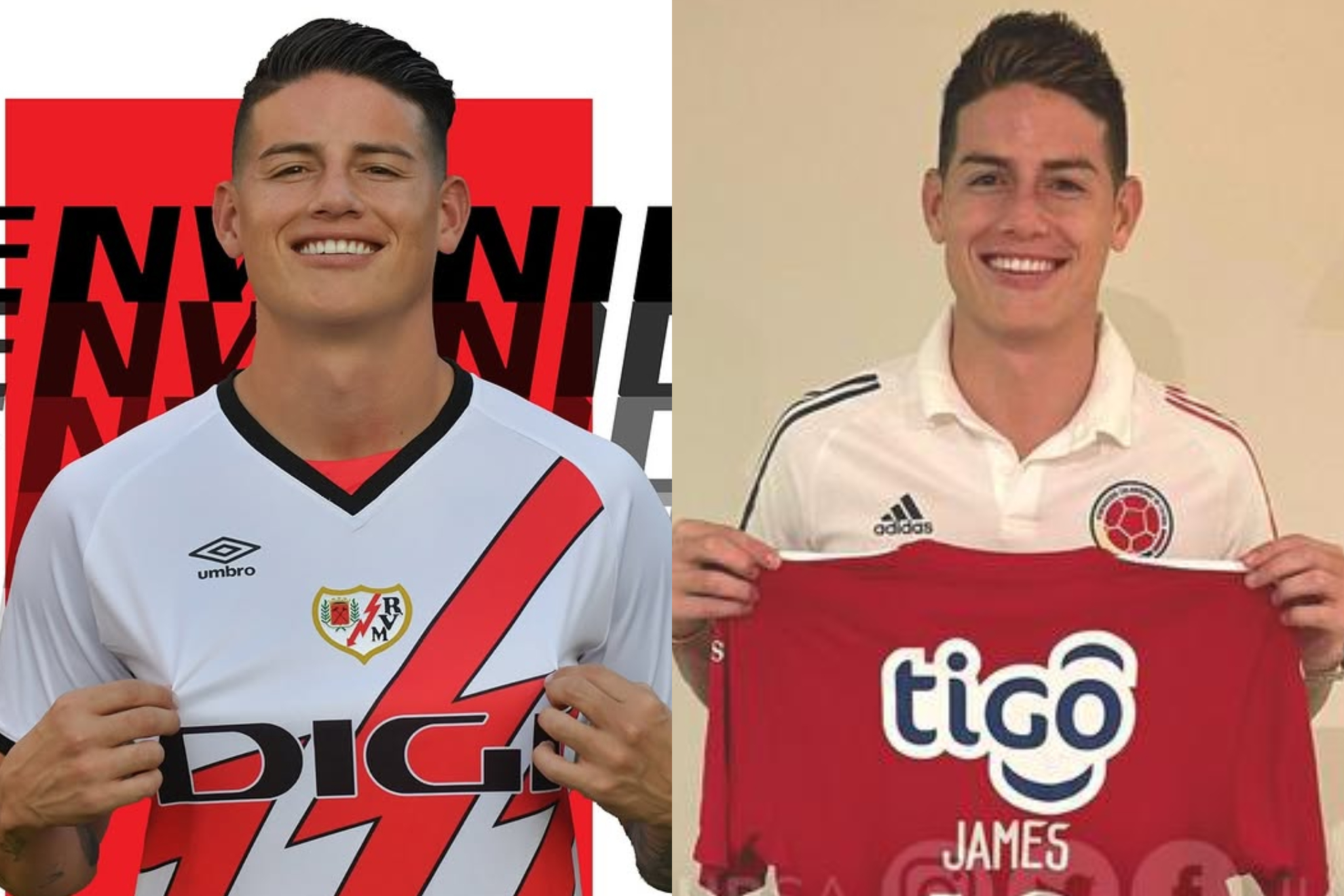 James Rodríguez protagoniza rumores en Colombia y primera ausencia del 2025 en Rayo Vallecano