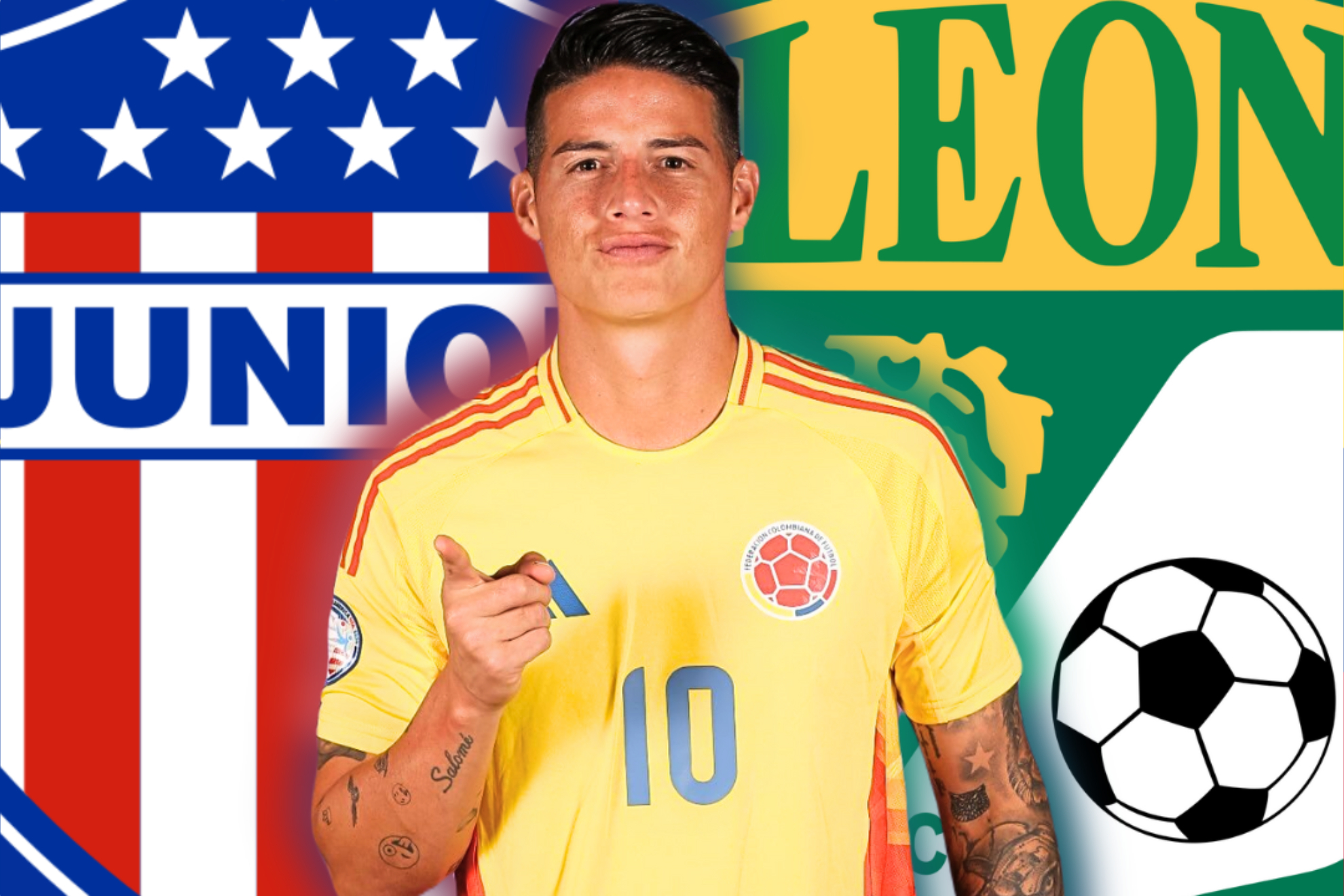 James Rodríguez entre la lucha de millonarios dueños del Junior de Barranquilla y León de México