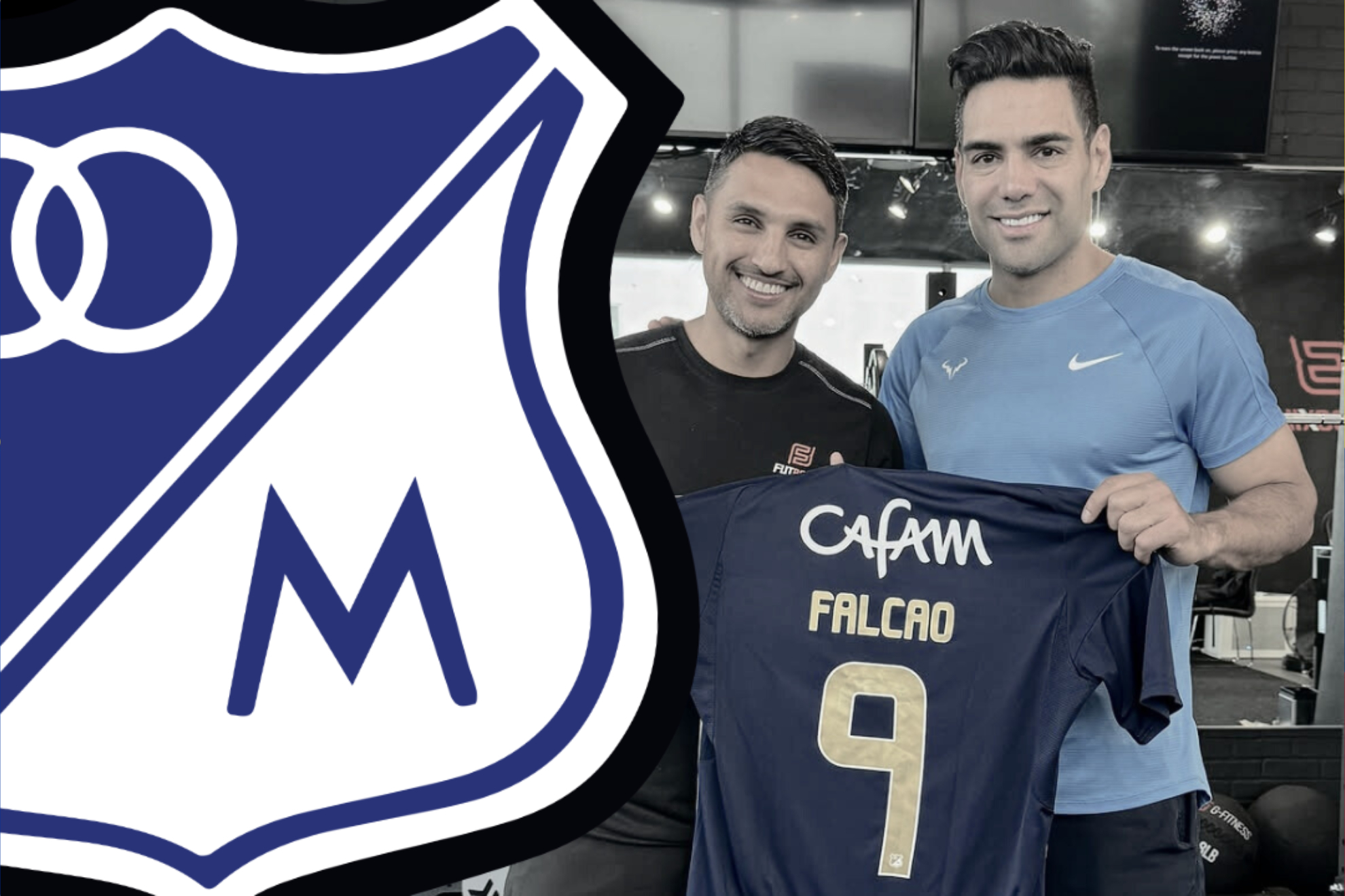 Revelan verdades del problema de Falcao García y Millonarios para renovar en 2025