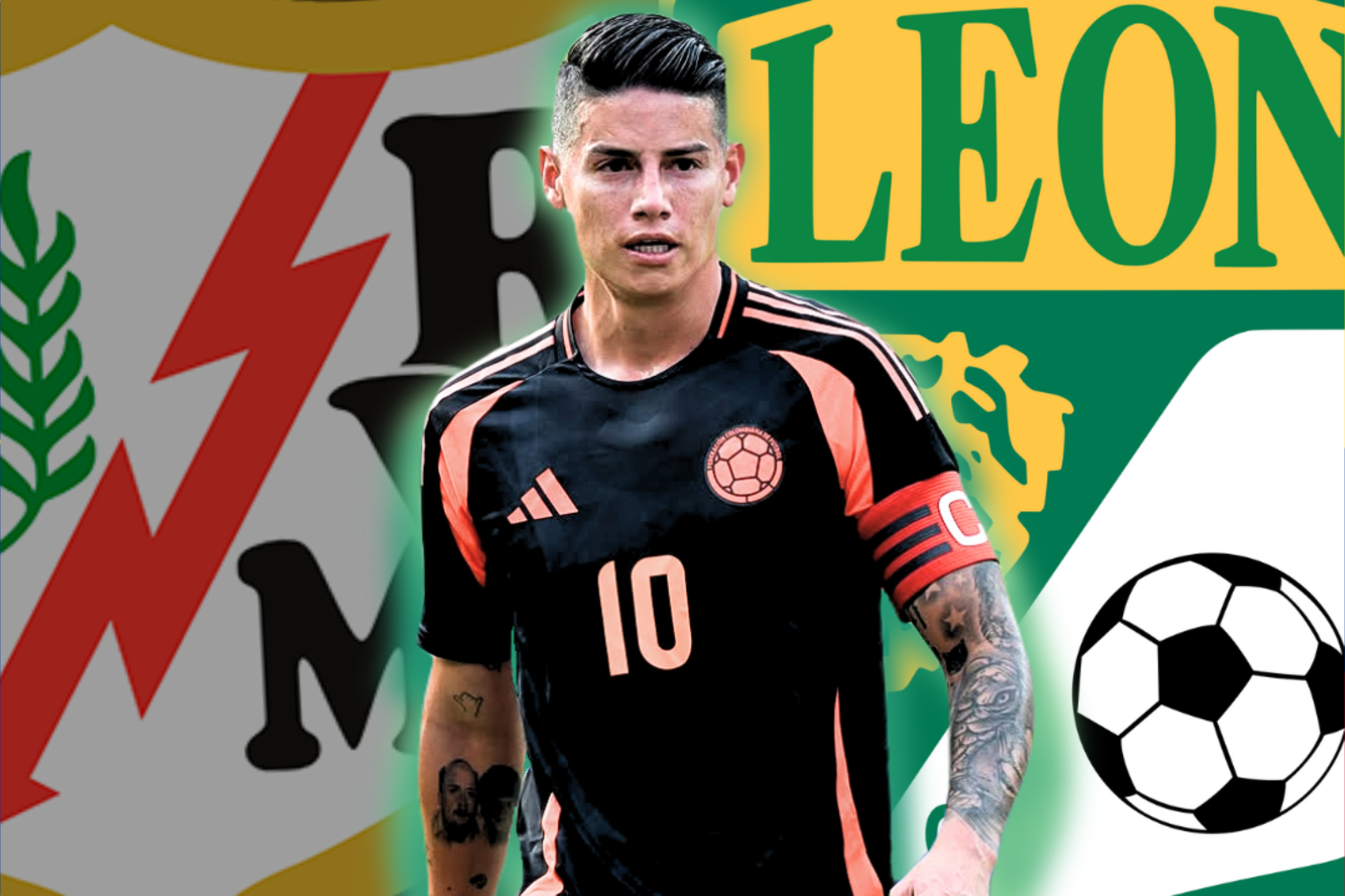 James Rodríguez saldría del Rayo Vallecano al León de México para jugar Mundial de Clubes