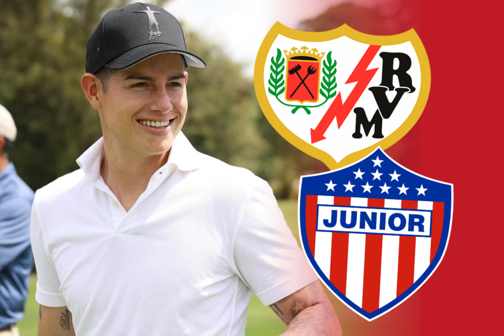 Nueva versión de la salida de James Rodríguez del Rayo Vallecano y negativa al Junior de Barranquilla