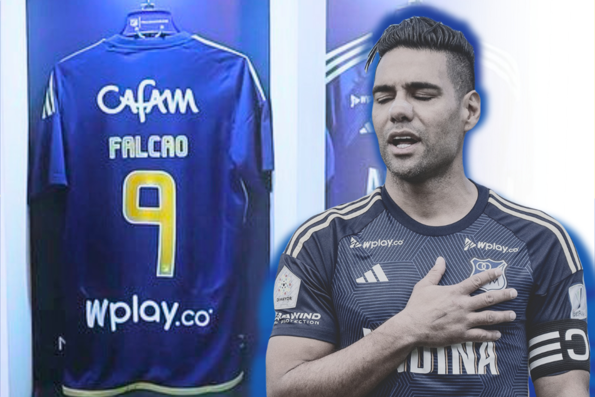 Revelan dinero que necesitarían Falcao y Millonarios para seguir juntos en el año 2025