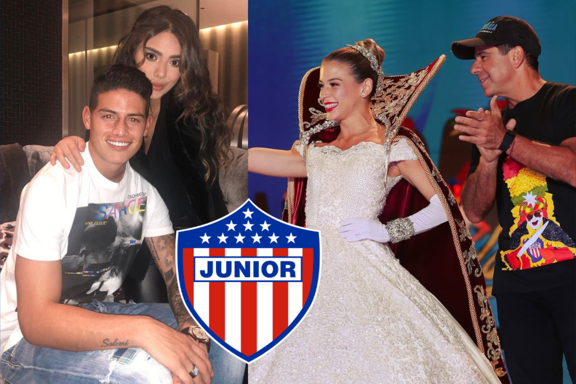 Hermana de James Rodrígeuz estalló contra la reina del Carnaval de Barranquilla por comentarios de su negativa al Junior