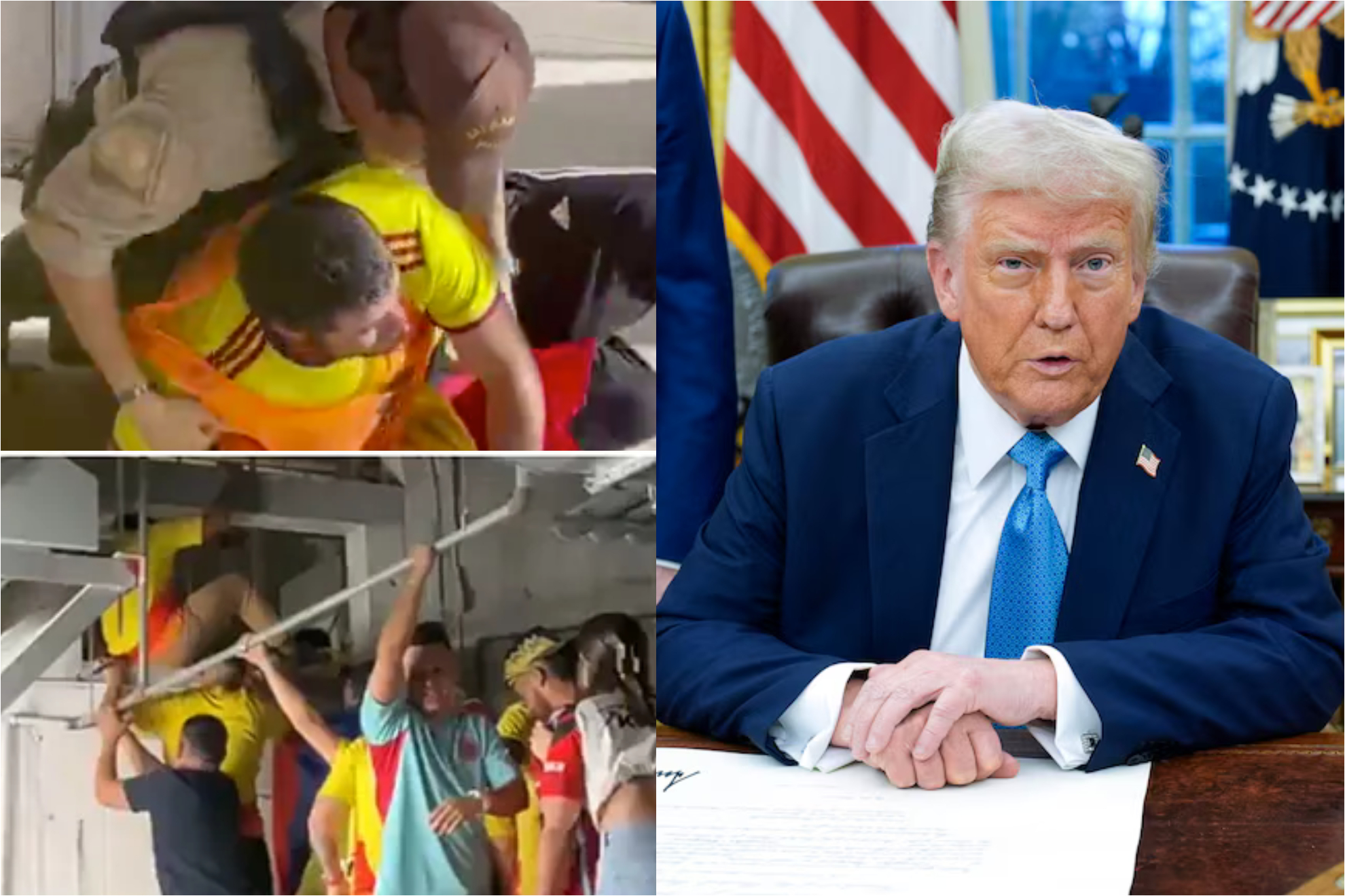 Estados Unidos deportaría a hinchas de Selecicón Colombia por colarse a la final de Copa América 2024