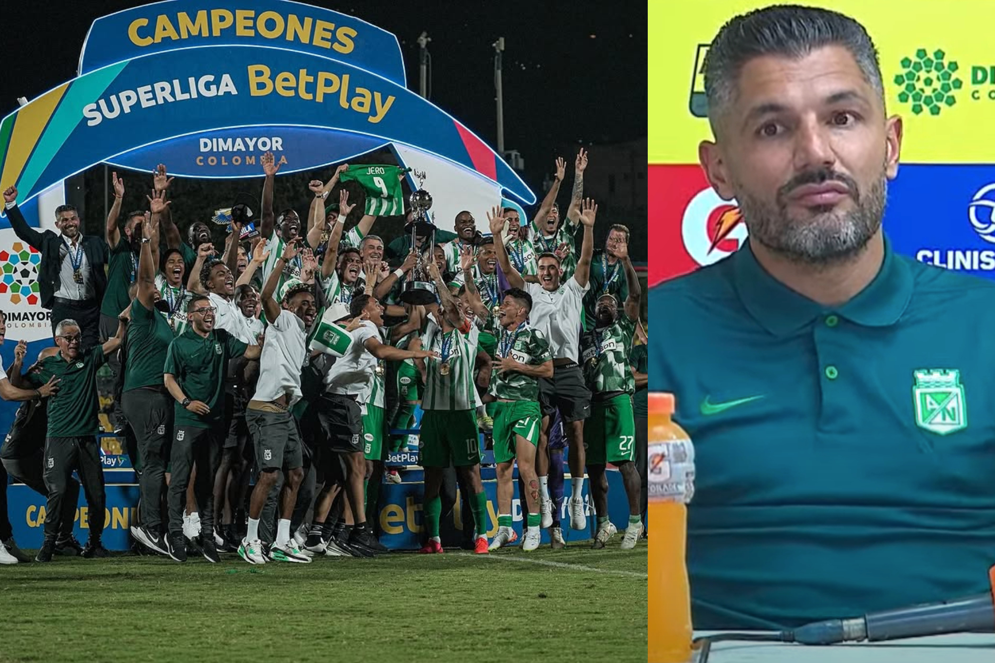 Javier Gandolfi y figuras de Nacional criticaron juego del Bucaramanga en toda la Superliga 2025