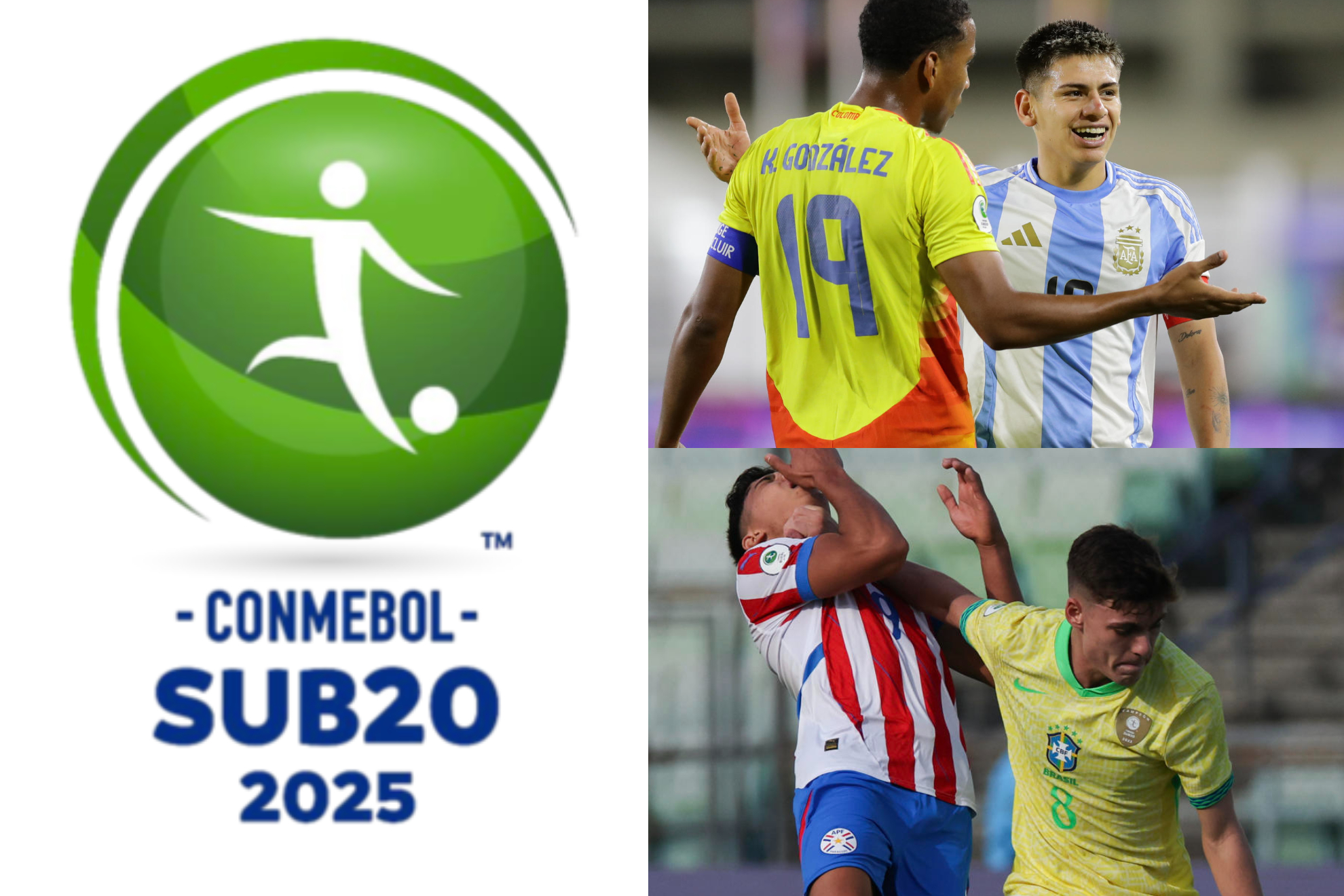 Programación fecha 5 hexagonal del Sudamericano Sub-20 2025: definición entre Argentina y Brasil