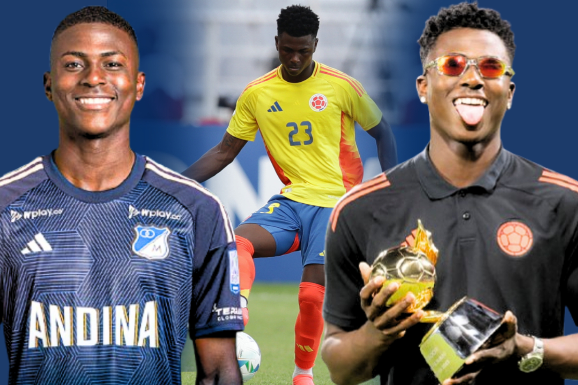 Historia de Millonarios y Nésier Villarreal, goleador de Colombia en el Sudaméricano Sub-20 2025