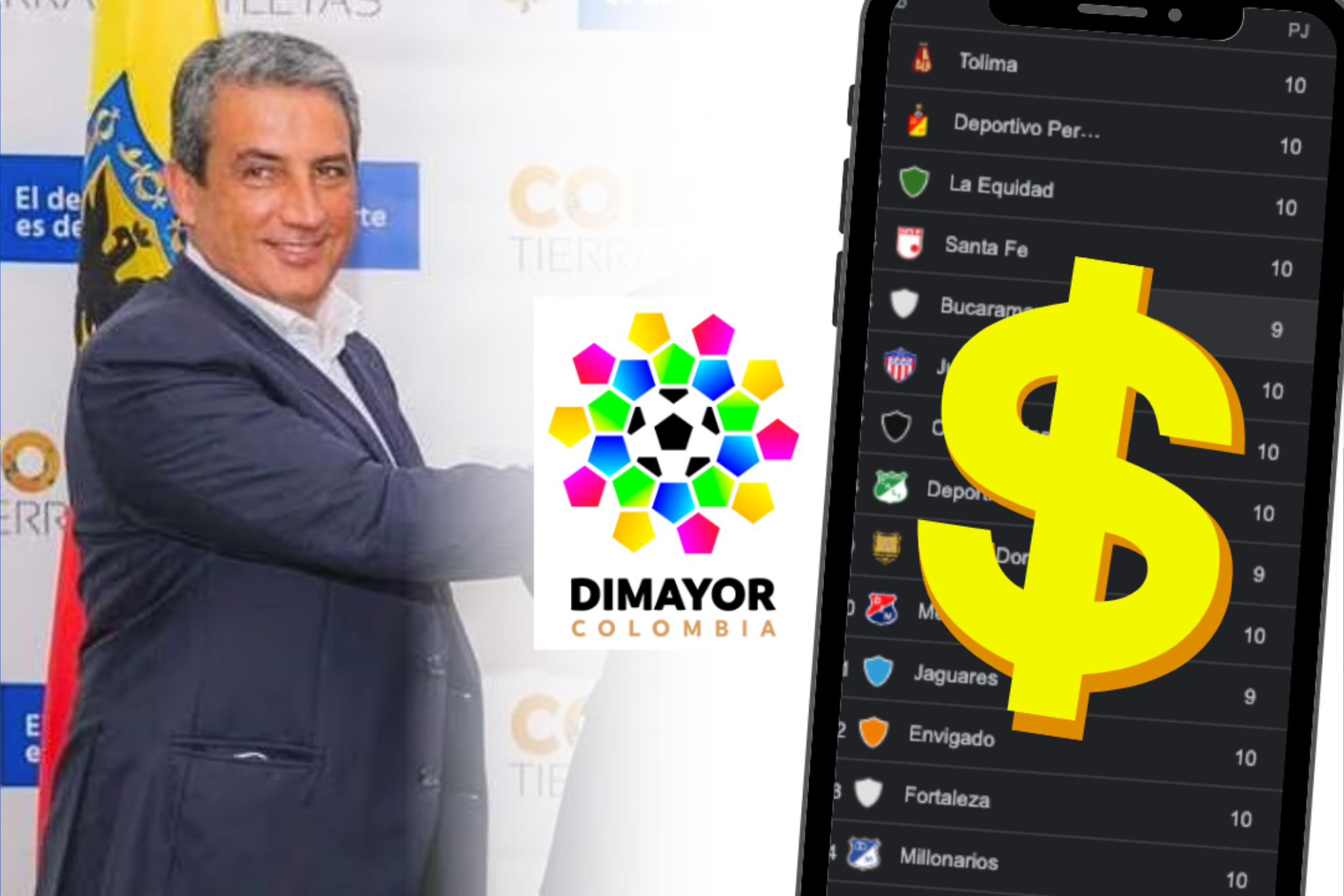 Presidente de la Dimayor denunció que mafias de apuestas han llegado al fútbol colombiano
