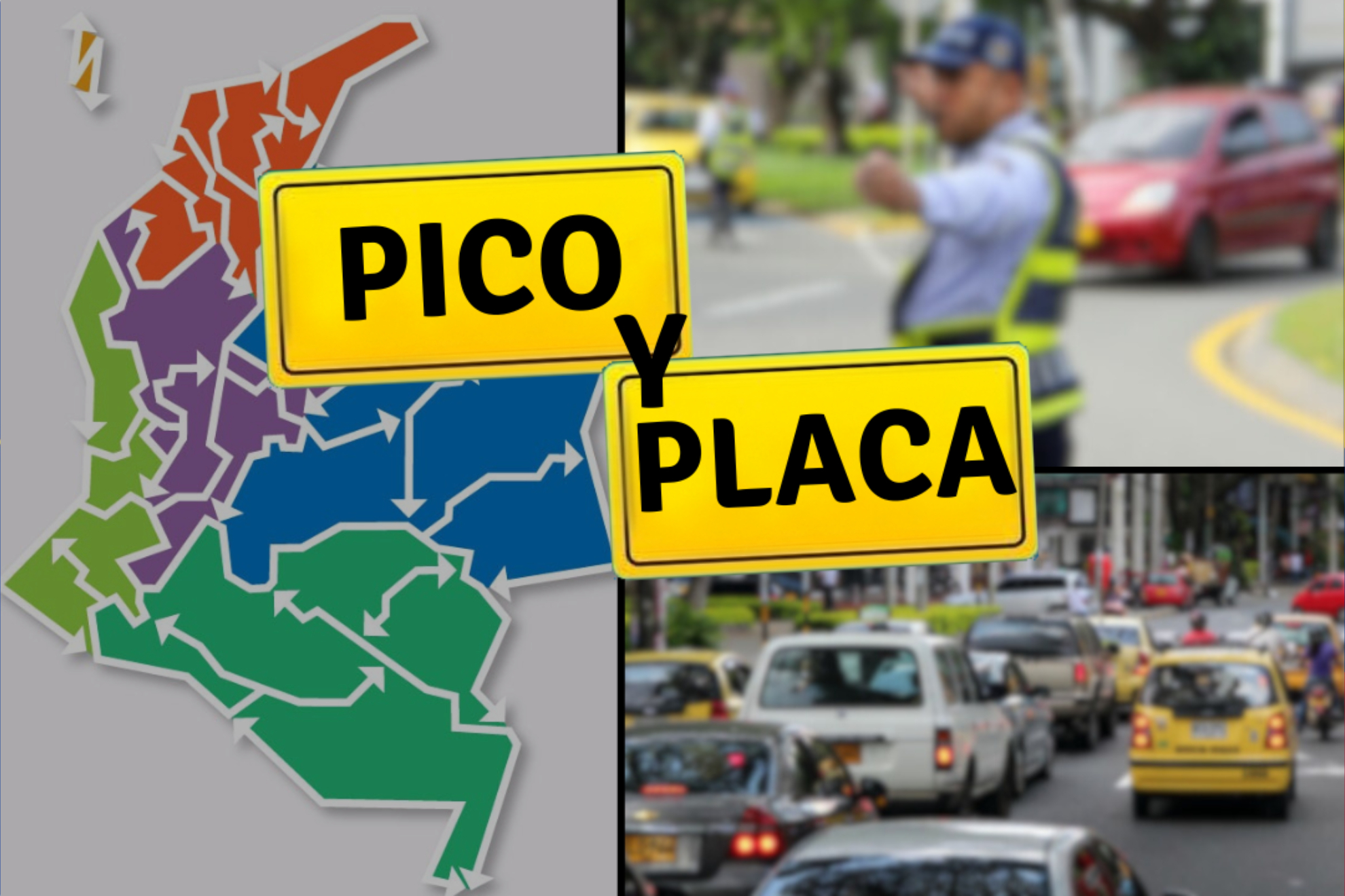 Bogotá, Medellín, Cali, Barranquilla y Cartagena: Pico y Placa del lunes 24 al viernes 28 de febrero del 2025
