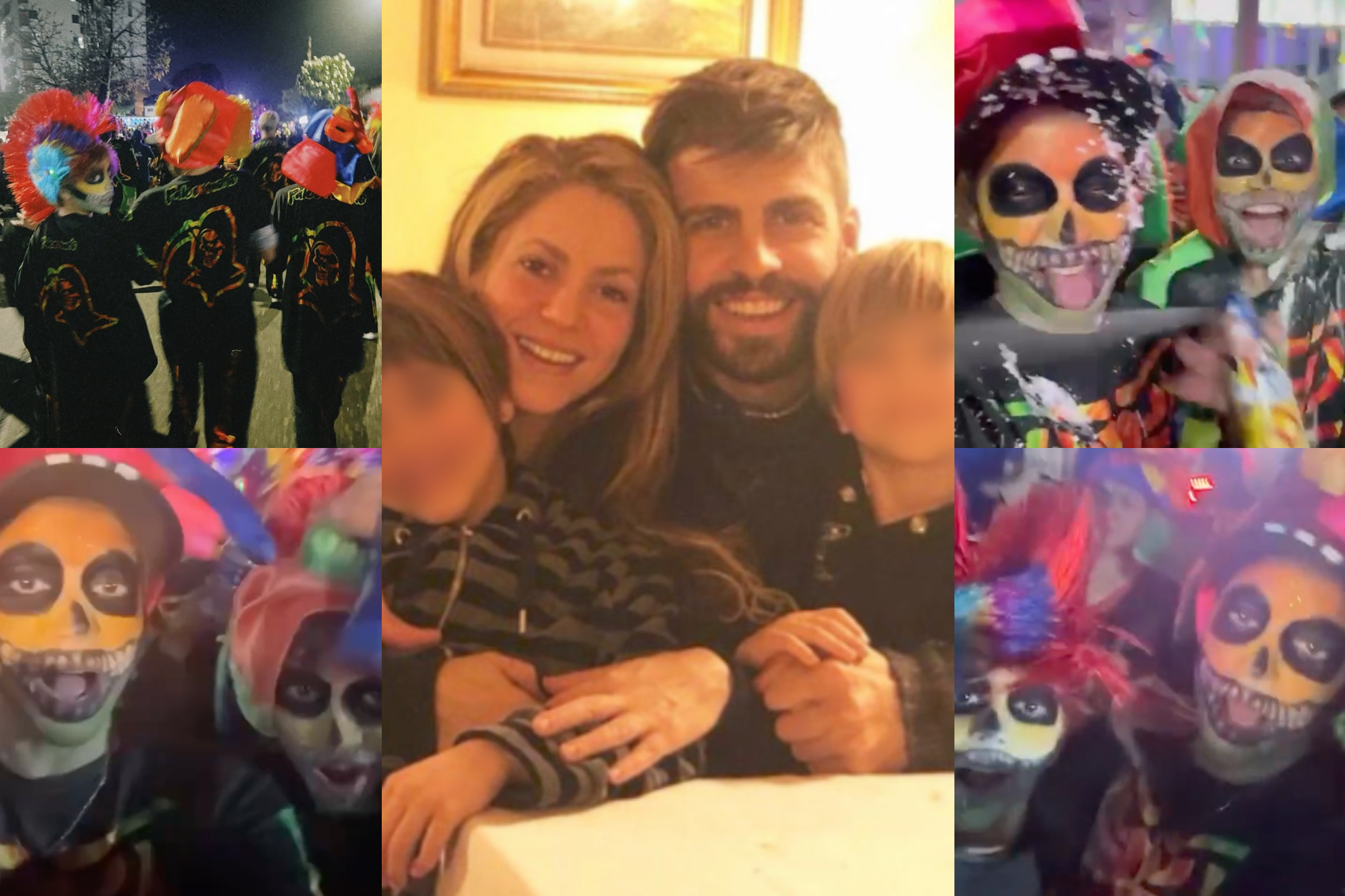 Shakira y sus hijos desfilaron en la Guacherna del Carnaval de Barranquilla 2025