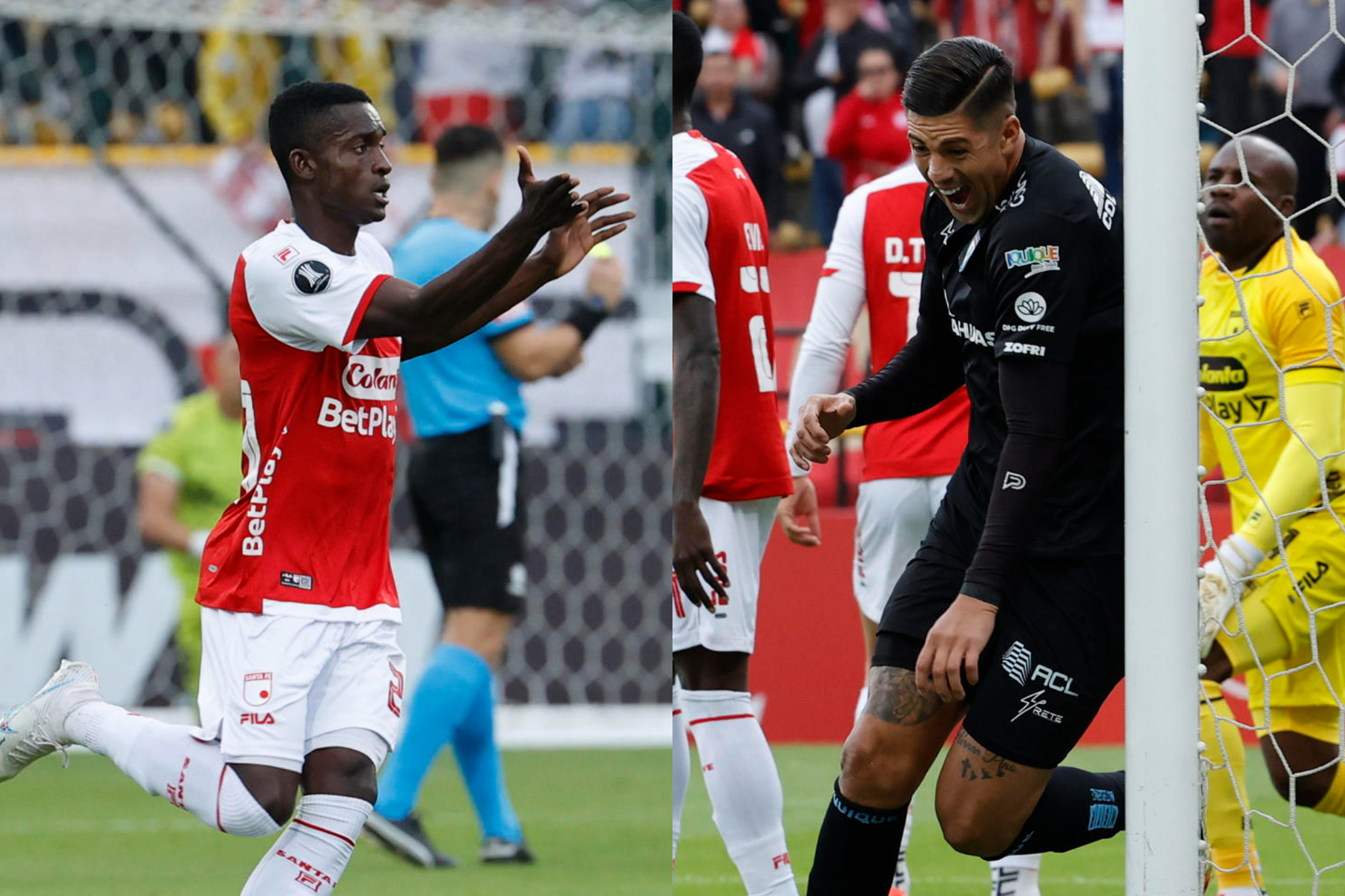 Goles del partido Independiente Santa Fe vs. Deportes Iquique, fase previa de Copa Libertadores 2025