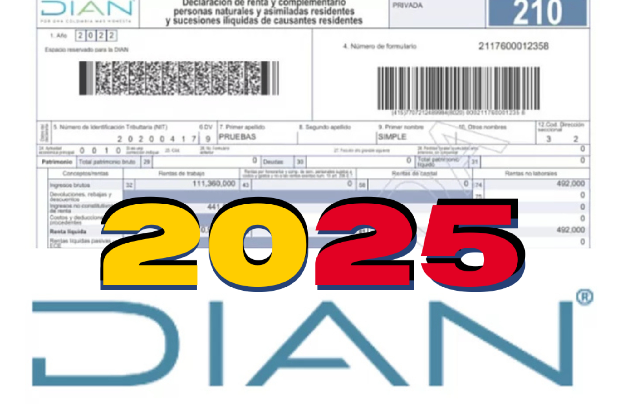 Revelan fechas para pago de Declaración de Renta en Colombia para el año 2025