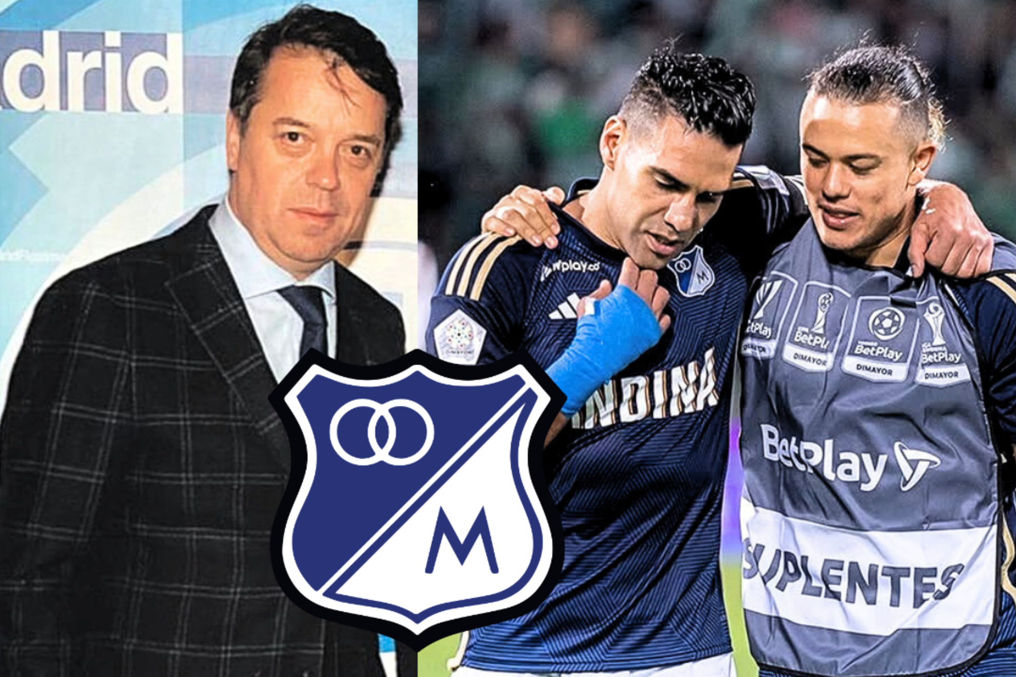 Gustavo Serpa habló de Falcao García, Leonardo Castro y más jugadores por fracaso de Millonarios en 2024