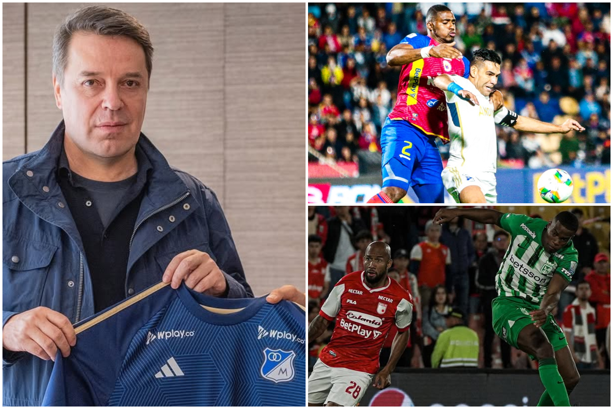 Gustavo Serpa habló de la eliminación de Millonarios y dudó de la goleada de Nacional a Santa Fe