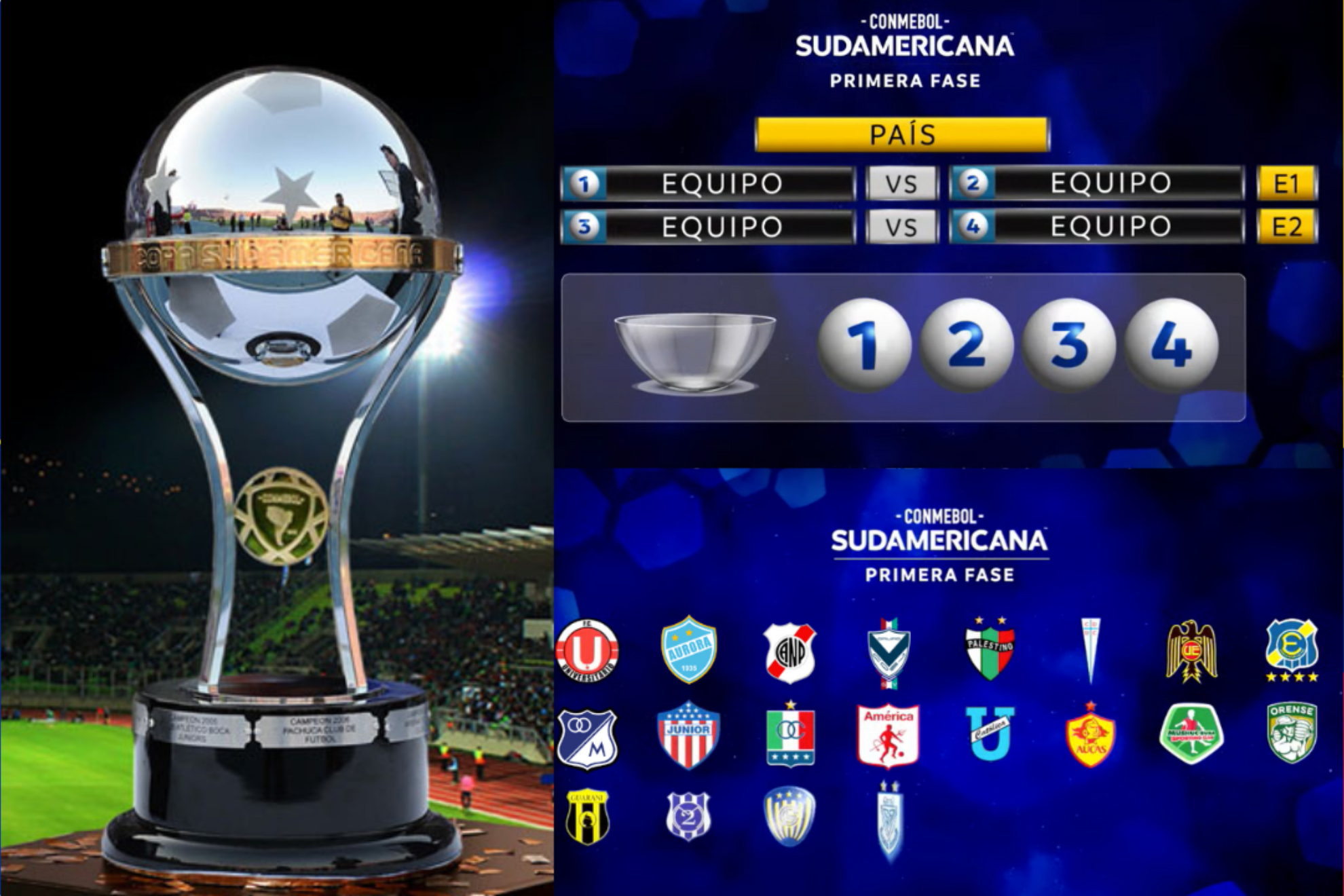 Explicación de la primera ronda de Copa Sudamericana 2025 con un solo partido