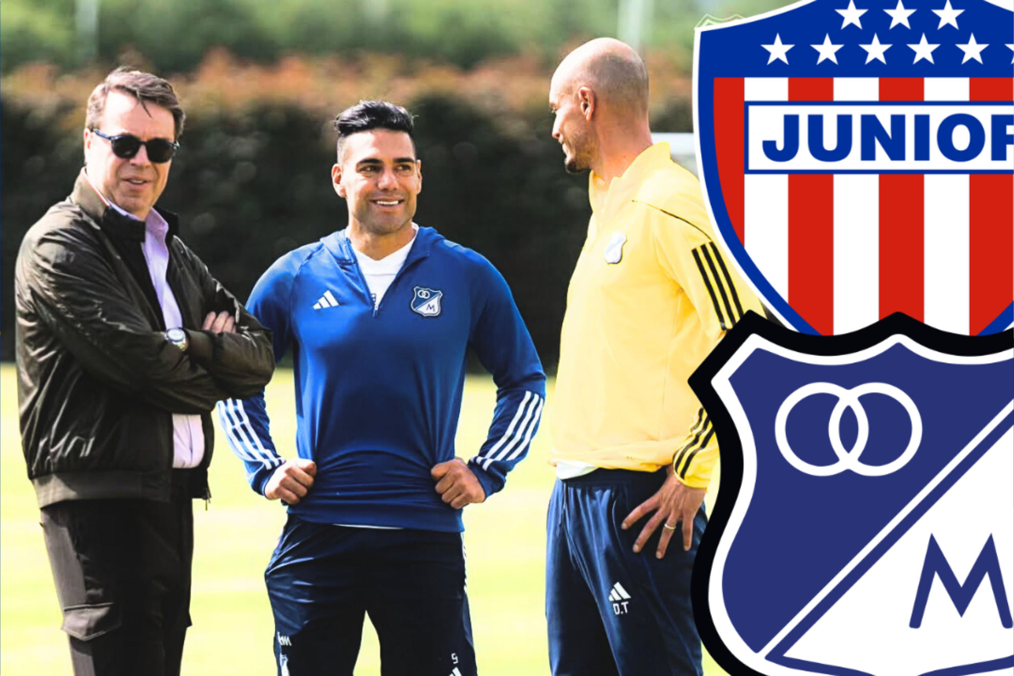Confirman razon de la ausencia de Falcao García en Junior vs. Millonarios de Liga BetPlay 1-2025