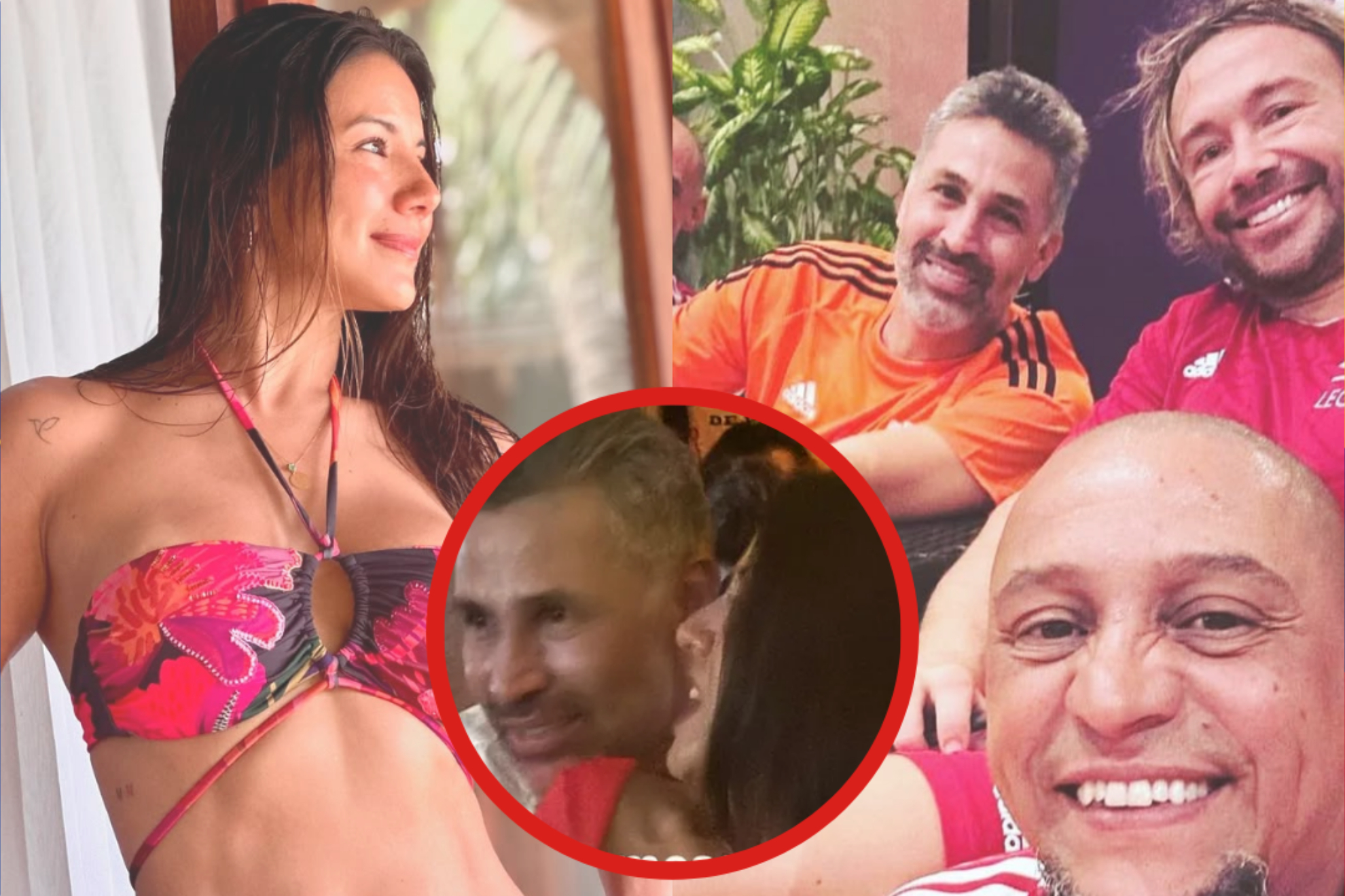 Fotos del exjugador Mario yepes y la actriz Caterin Escobar de 'MasterChef Celebrity Colombia'