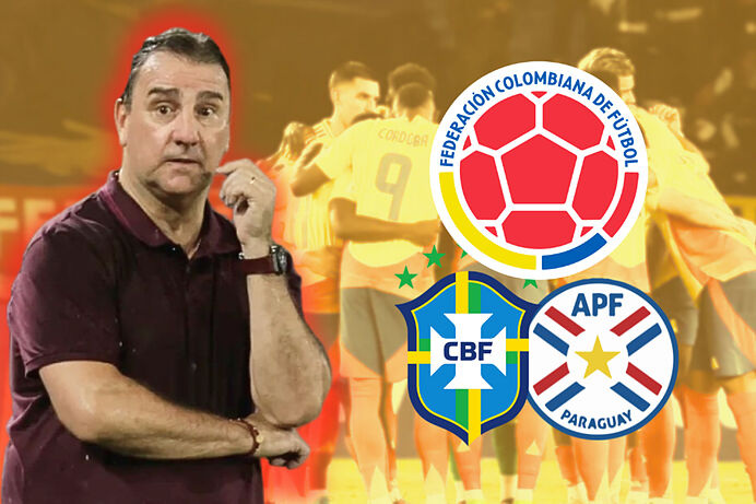 Convocados de Colombia para fechas 13 y 14 de Eliminatorias al Mundial 2026 contra Brasil y Paraguay.