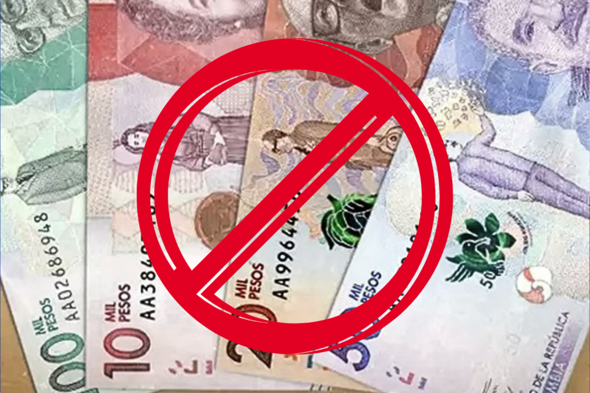 ¿Es cierto que los billetes de Colombia tienen errores de ortografía?
