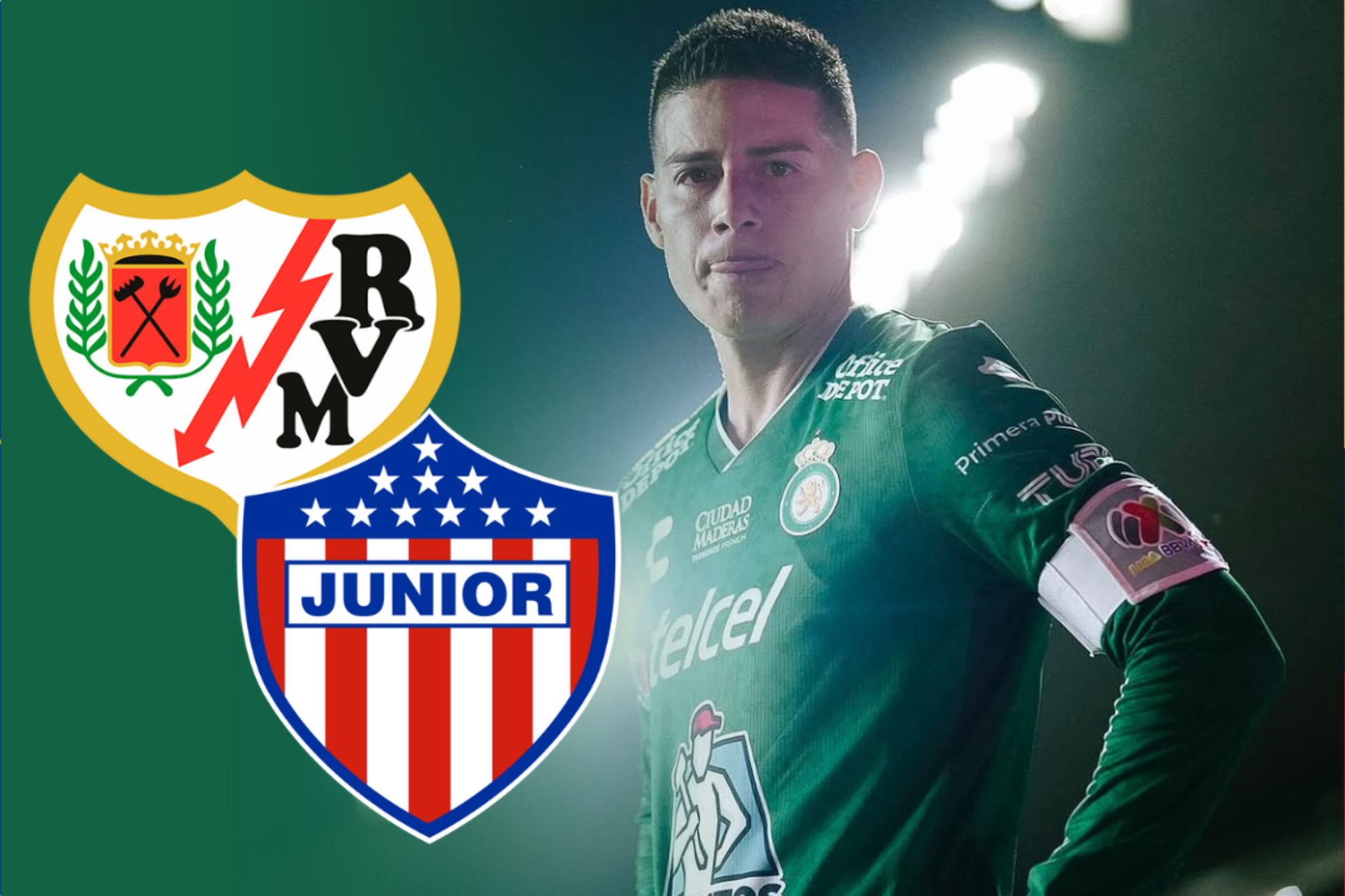 James Rodríguez y León de México quedaron sin Mundial de Clubes 2025, reacciones desde Rayo Vallecano y Junior