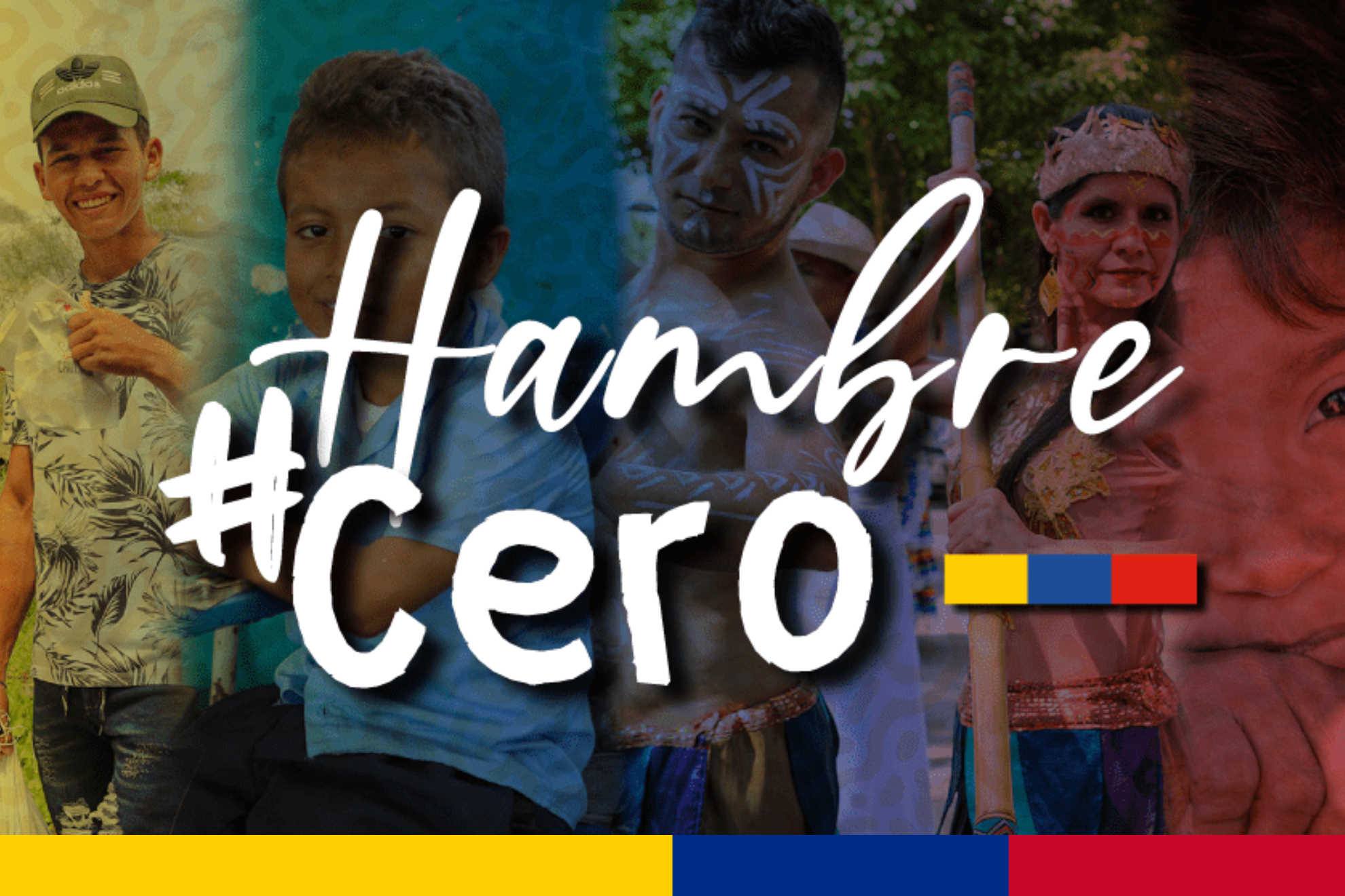 Información para recibirpaquetres de la estrategia Hambre Cero en Colombia 2025
