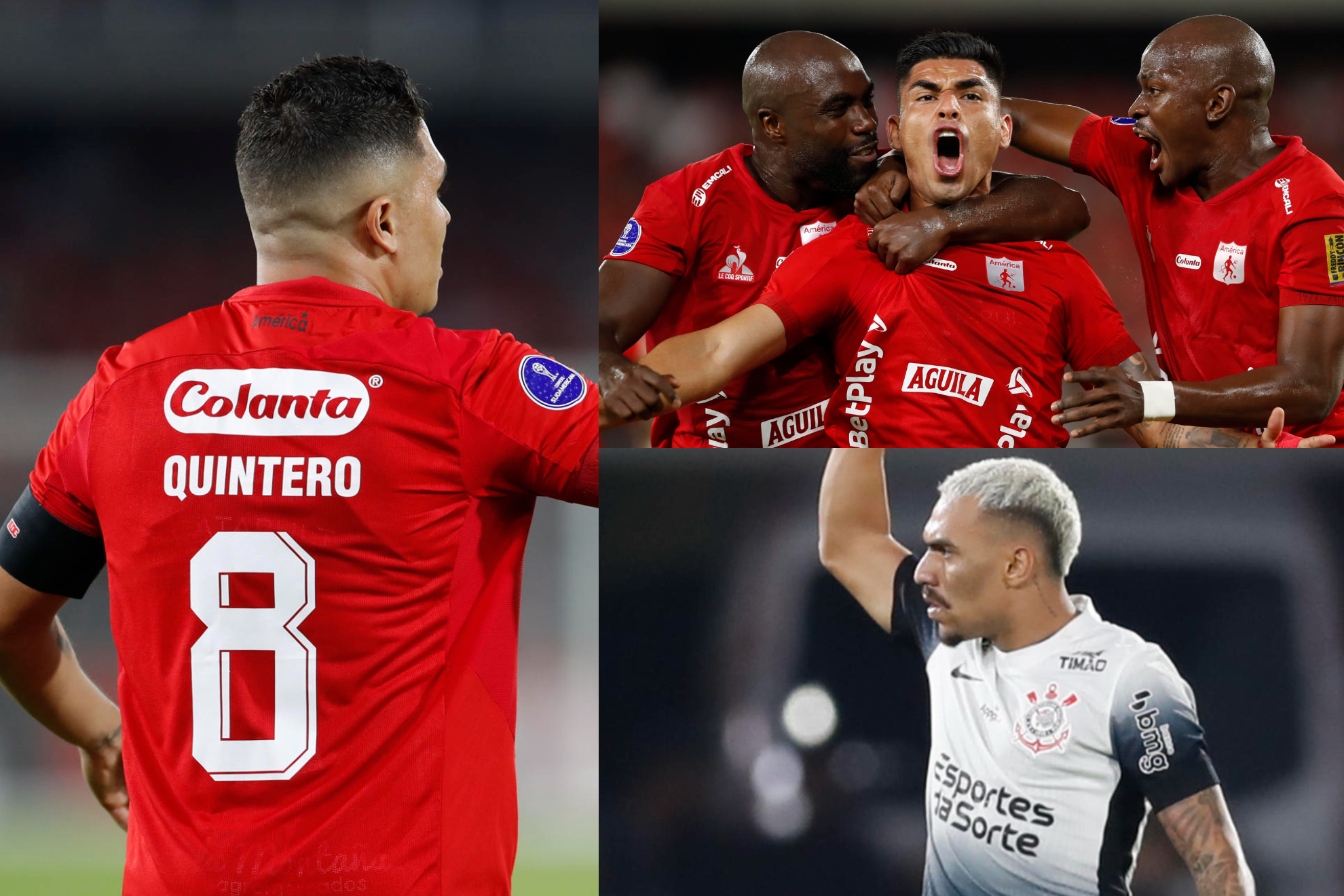 Goles y resumen de América de Cali contra Corinthians por fecha 2 de Copa Sudamericana 2025