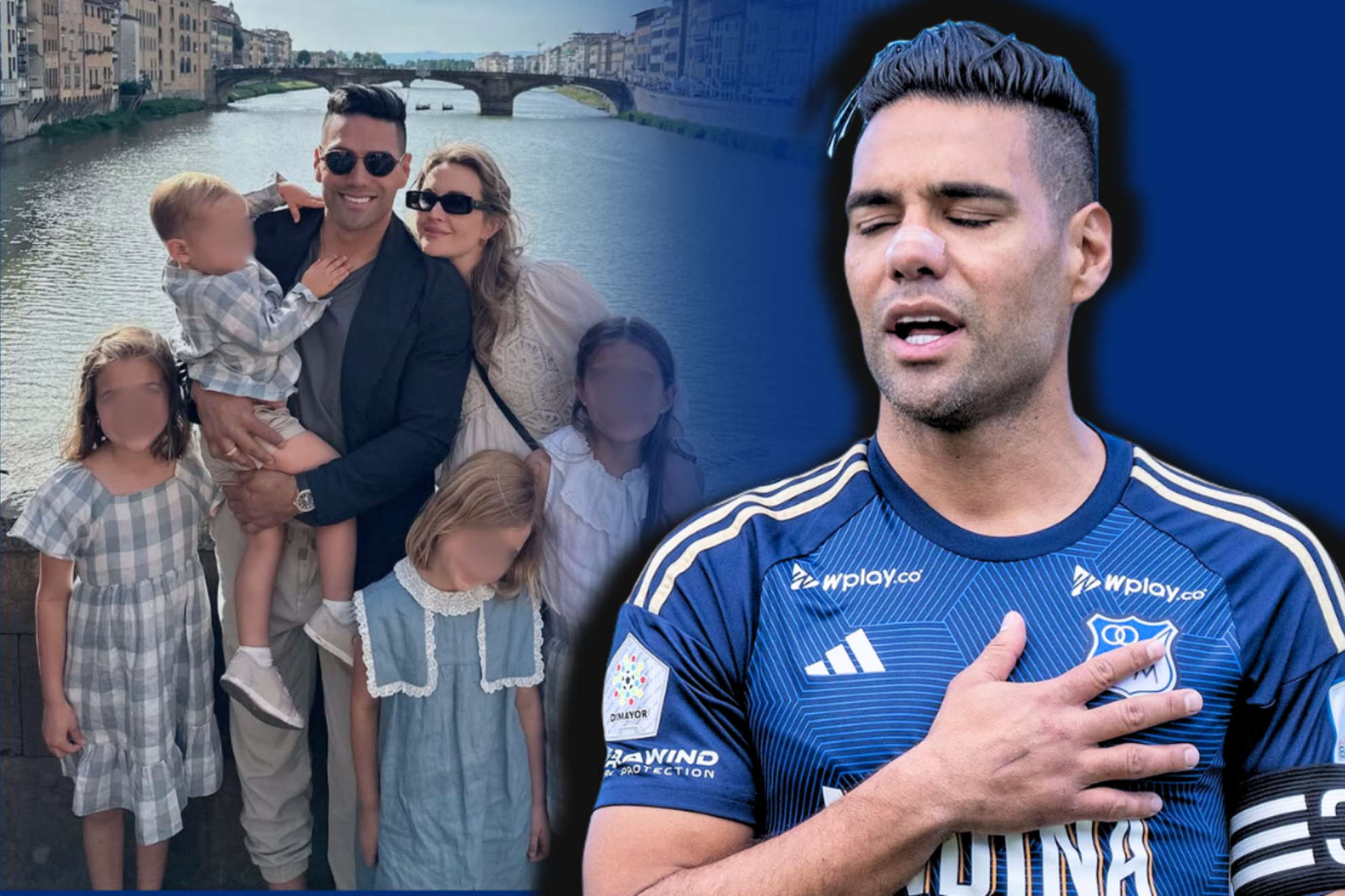 Falcao García explotó por insólito reclamo de hincha de Millonarios ...