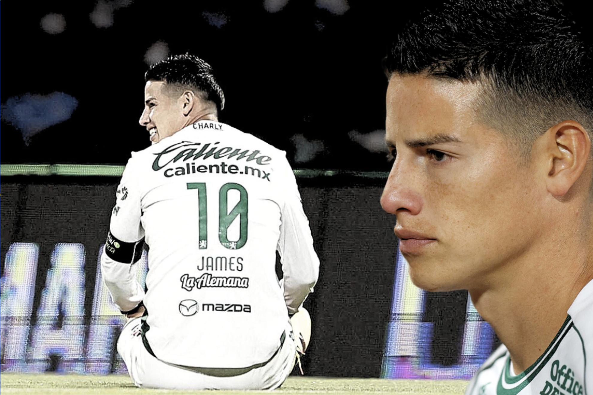 Cruz Azul le remonta a León y James Rodríguez empieza a pasarla mal en México