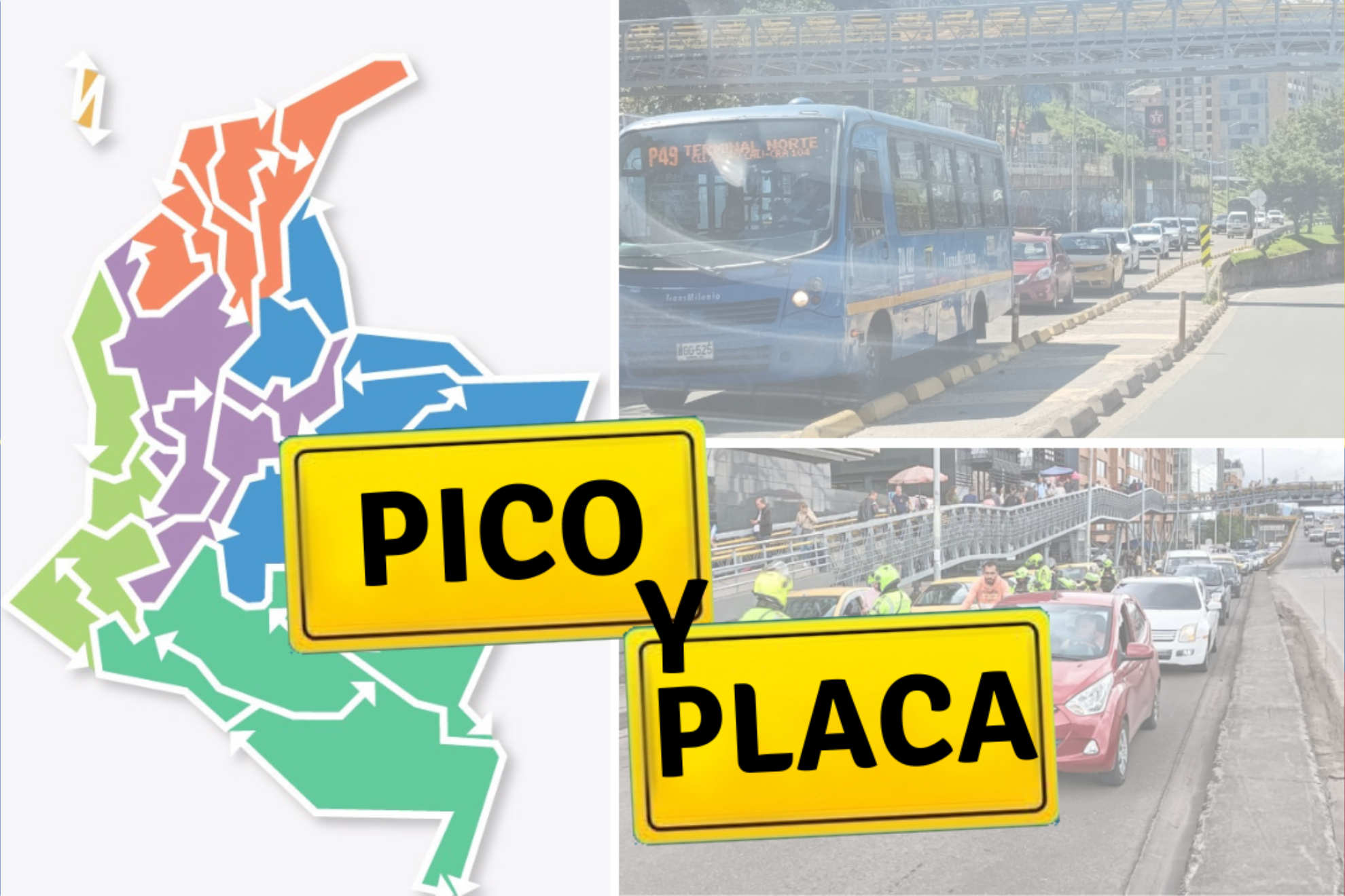 Bogotá, Medellín, Cali, Barranquilla y Cartagena: Pico y Placa del lunes 21 al viernes 25 de abril del 2025