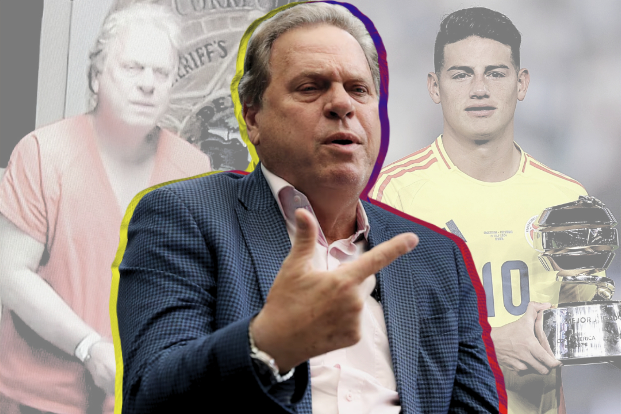 Ramón Jesurún reveló detalles de su detención en Miami y respondió a James Rodríguez por la final de la Copa América 2024