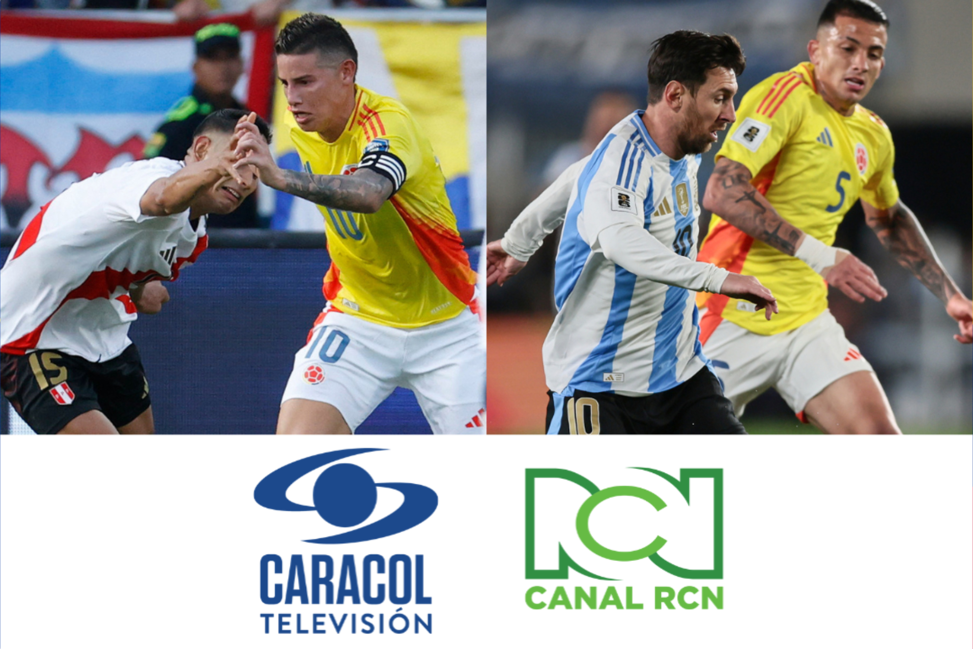 Caracol TV ganó y hasta goleó al Canal RCN en rating de Selección ...