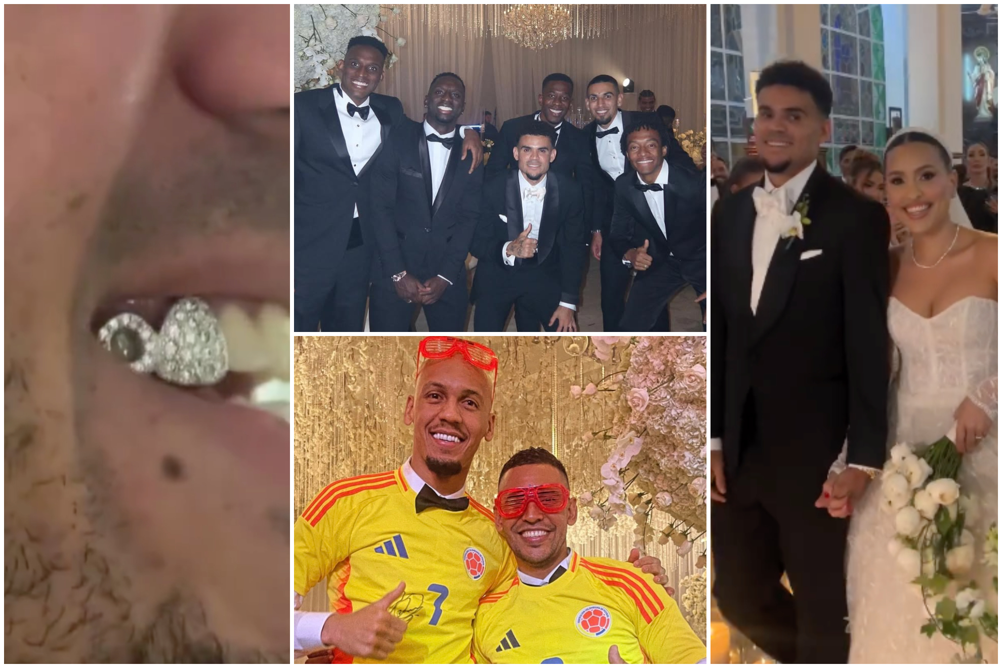 Todos los detalles de la lujosa boda de Luis Díaz: ¿Estuvo James Rodríguez  entre los invitados?, image size:1980x1320