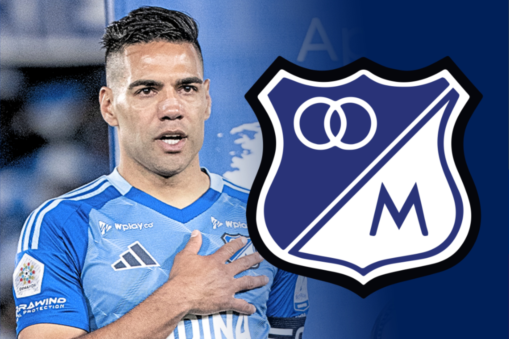 Falcao ya es libre de Millonarios y aprietan para que dé una respuesta