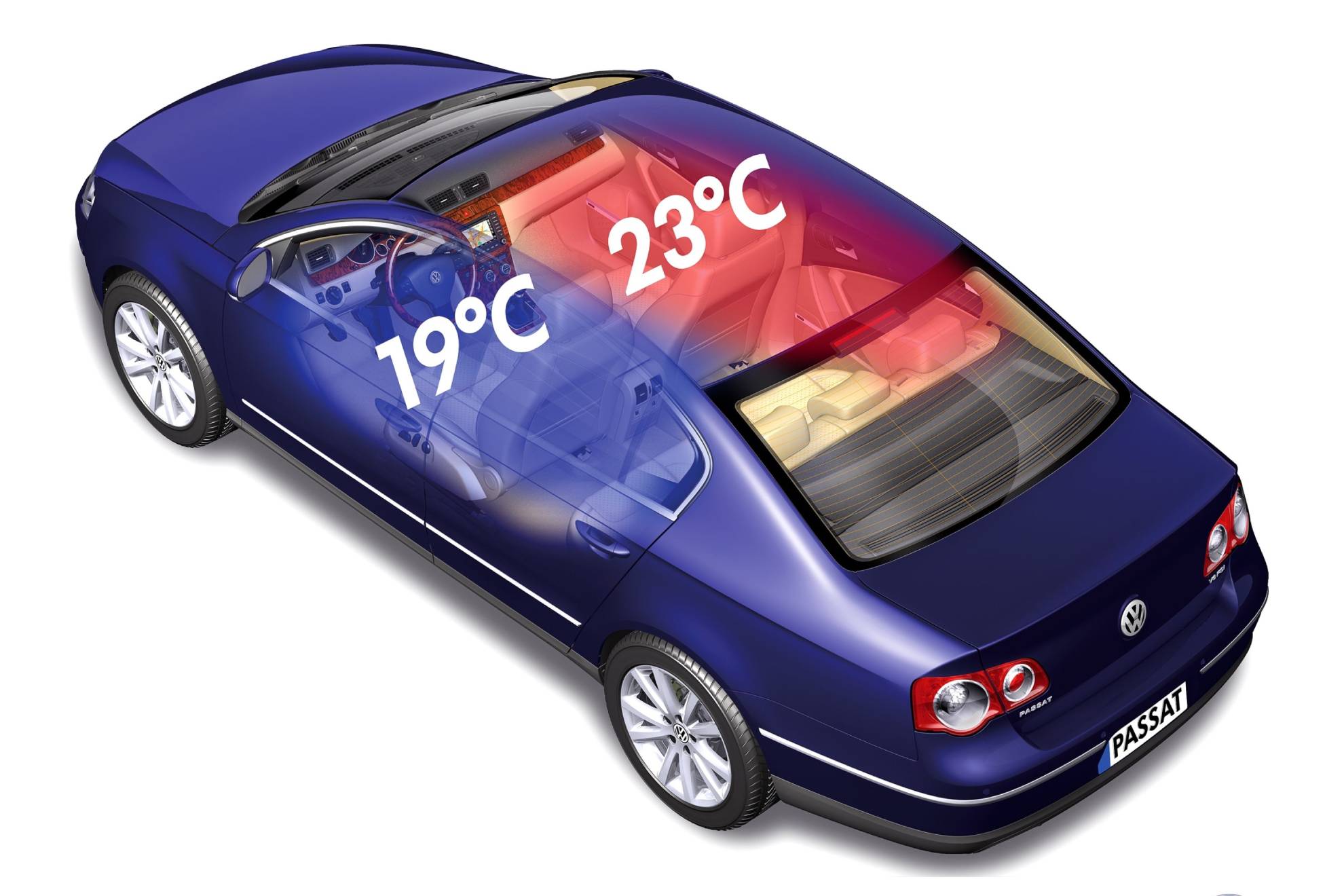 Hoy día, es habitual que los coches nuevos incorporen al menos climatizador de dos zonas.