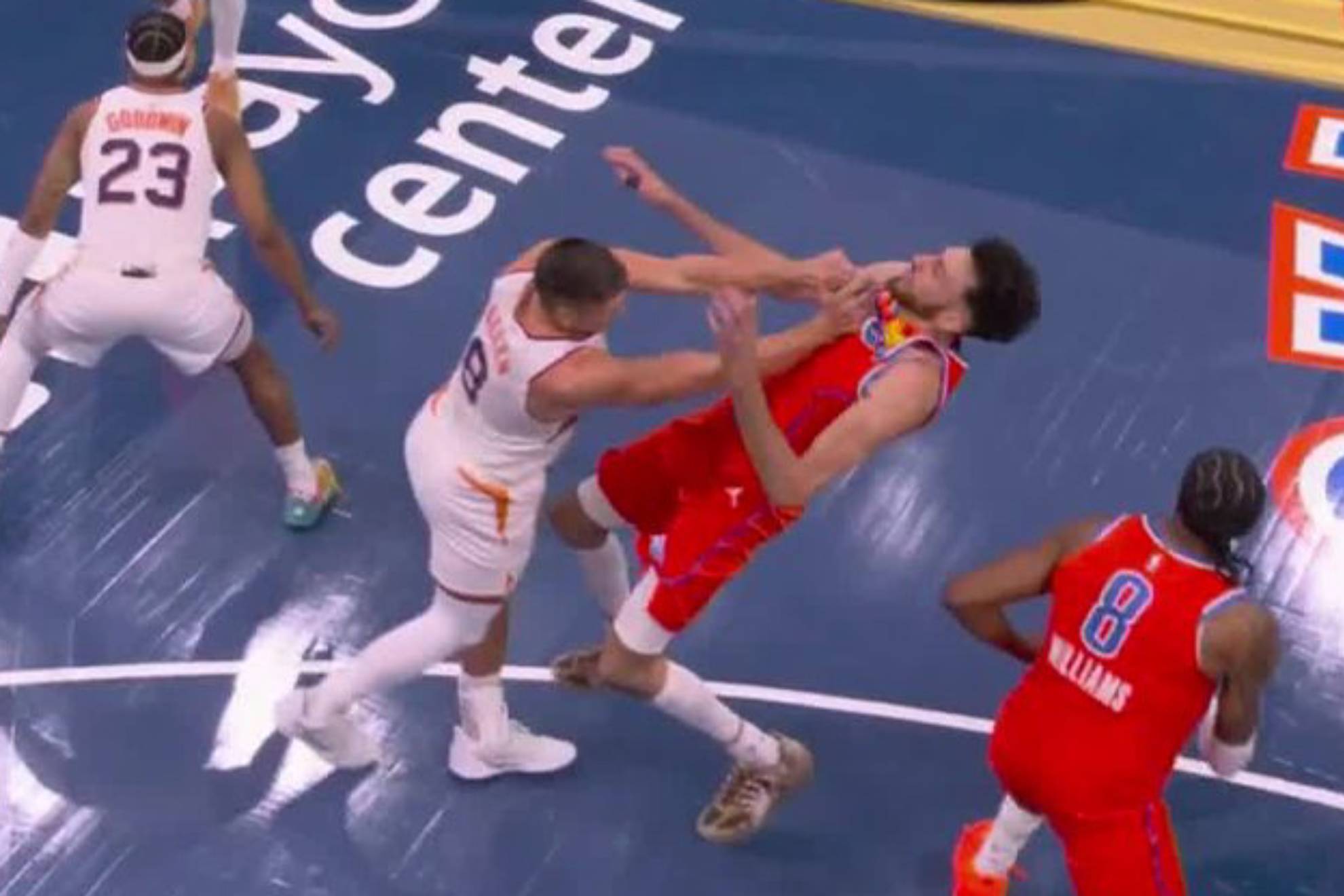 Photographer / Credit Aggression, tangana and expulsion in the NBA: Grayson Allen pushes Chet Holmgren and gets into trouble