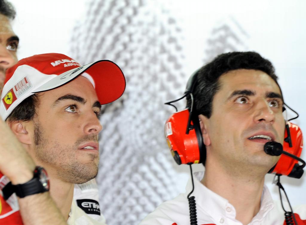 Alonso y Stella, en 2010.