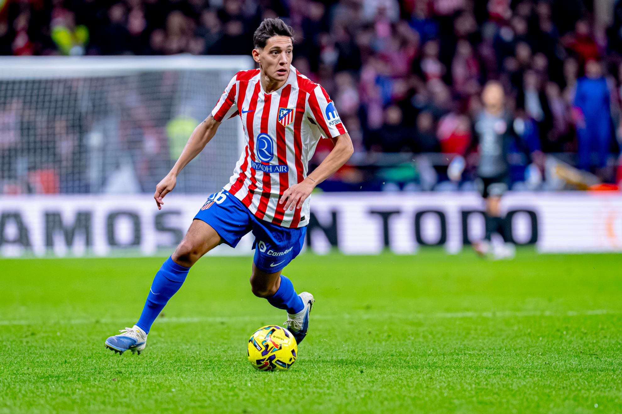 MOLINA, EN UN PARTIDO.