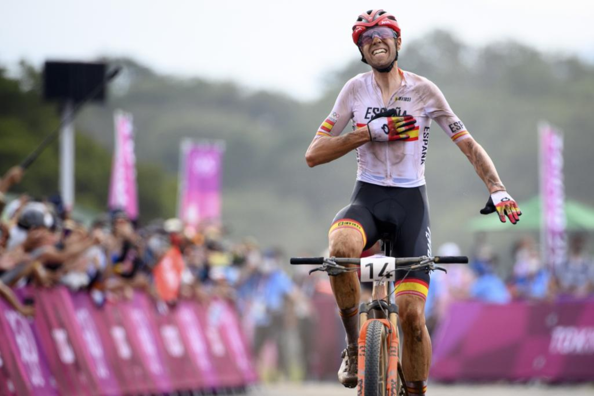 David Valero, en los Juegos Olímpicos de Tokio.