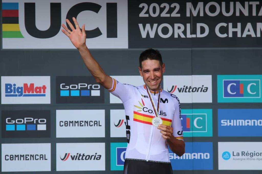 David Valero, plata en el Campeonato del Mundo de MTB organizado en Les Gets.