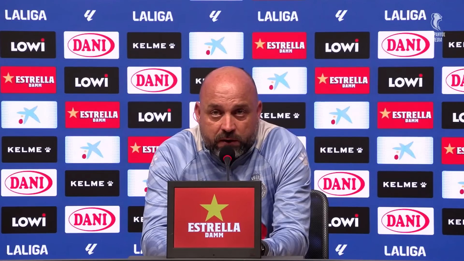El entrenador del Espanyol habló maravillas de su próximo rival en LaLiga.