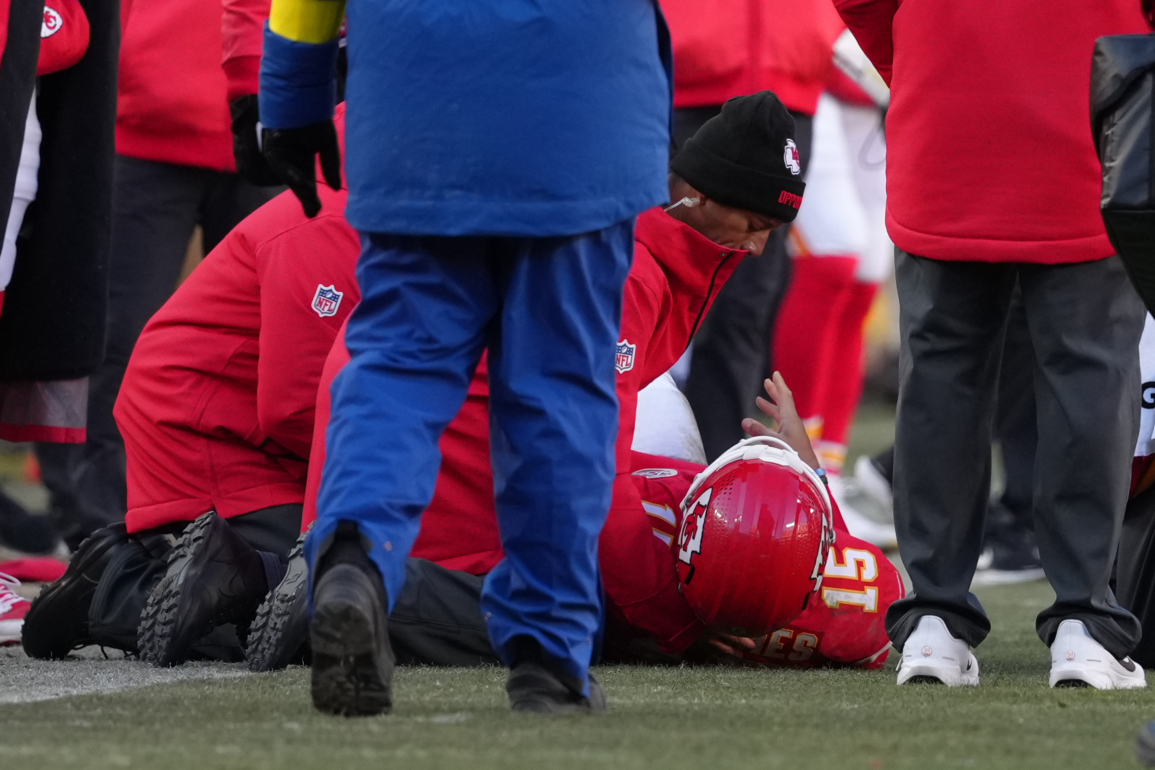 Patrick Mahomes se rompe la rodilla se confirma la gravedad de la lesión: "No voy a mentir, duele"