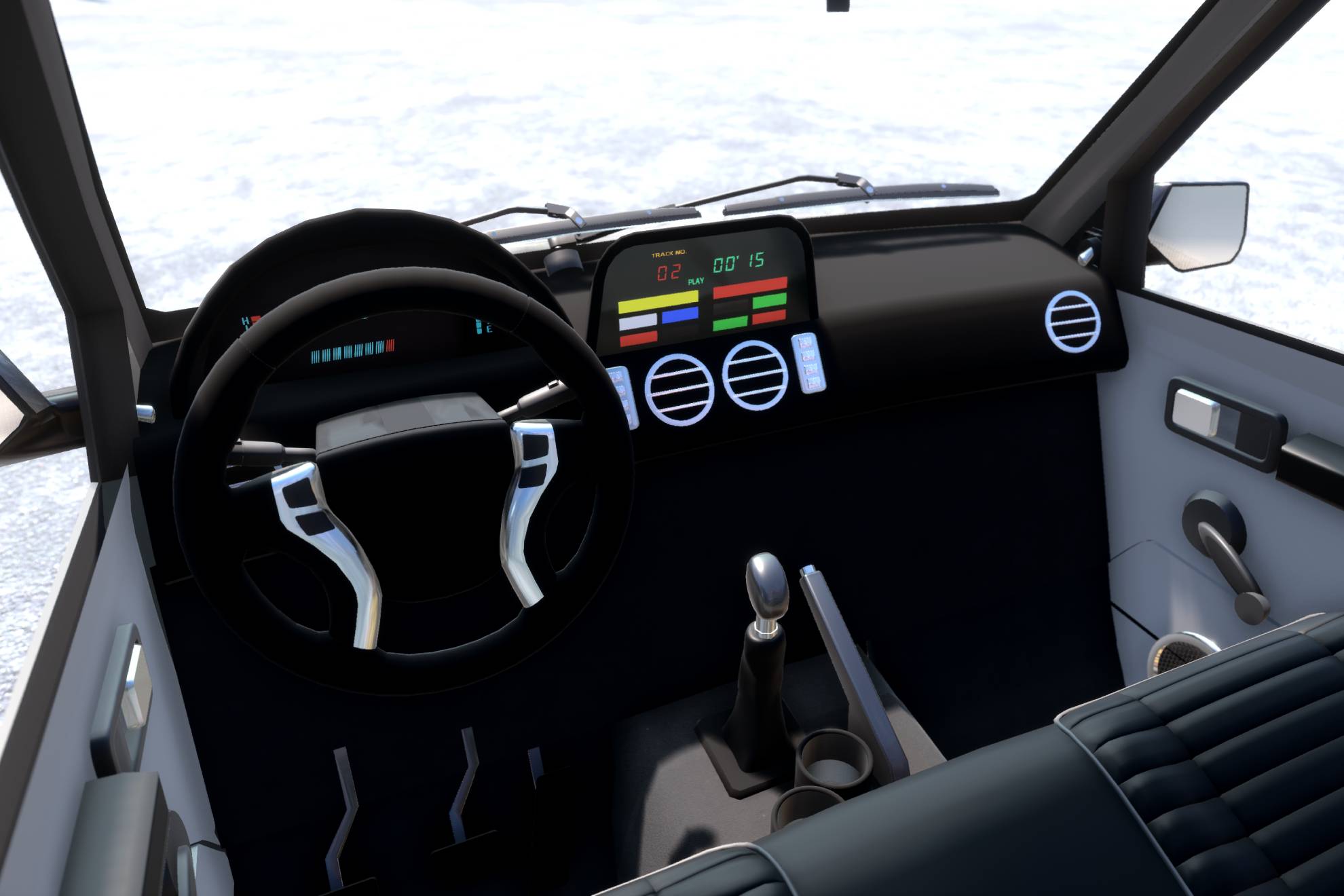 Interior del Changli Crussader.