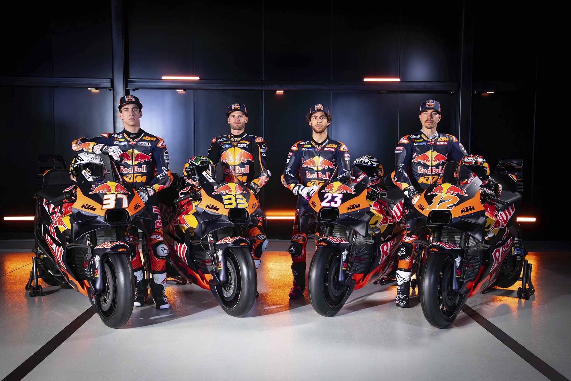 Presentación del equipo KTM/Red Bull Moto GP