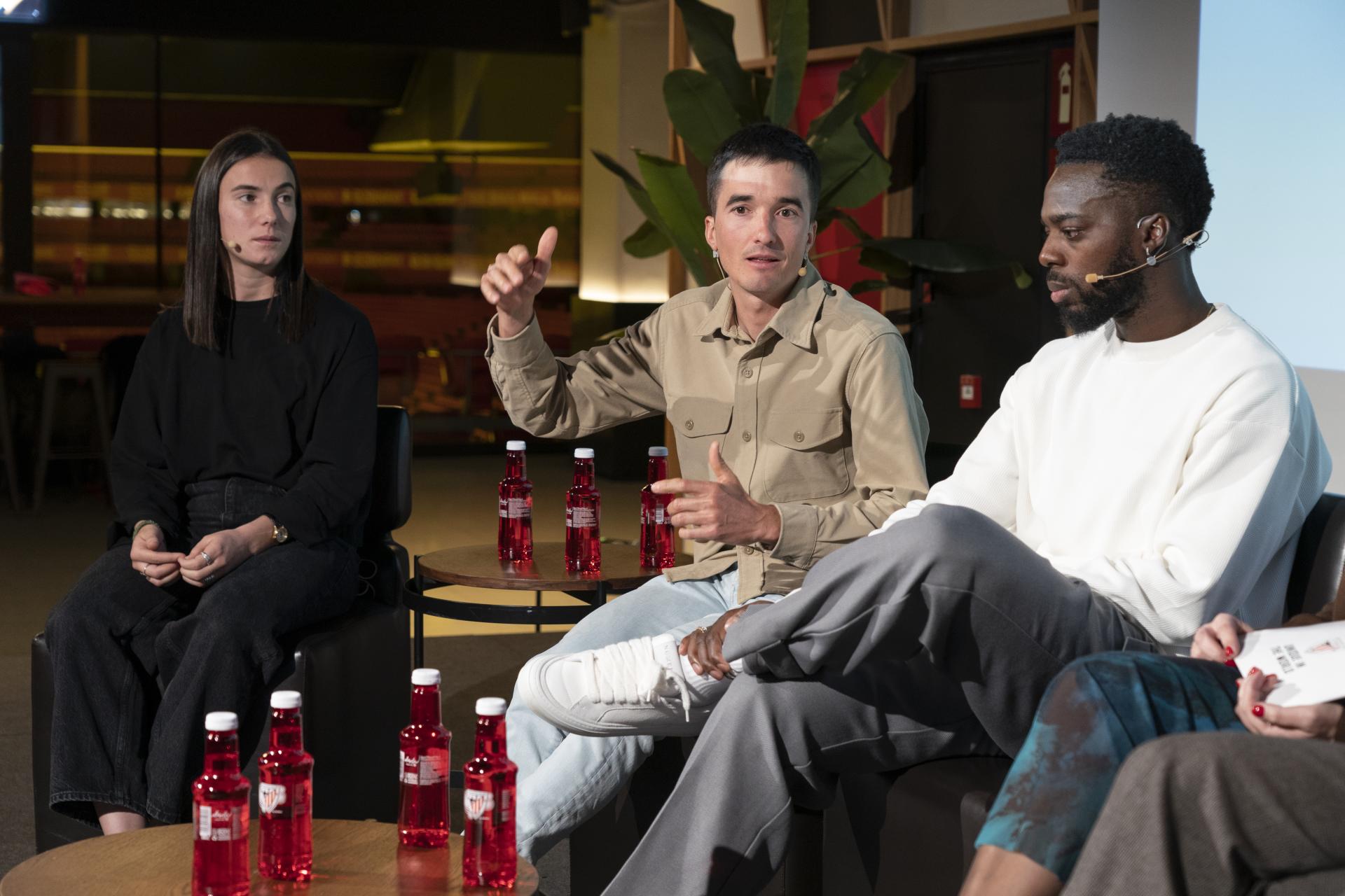 Cycling Star Pello Bilbao Joins Athletic Club Captains for Team Values Pow-wow - Athletic Club news
