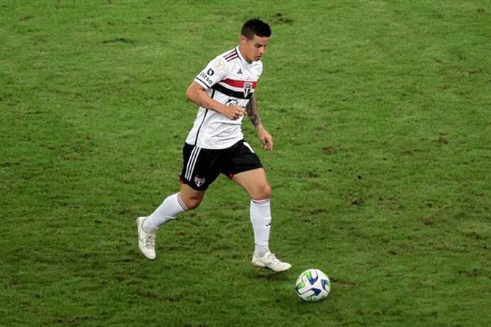 En Brasil destaparon detalles del acuerdo que llegó James con su nuevo club, Sao Paulo.