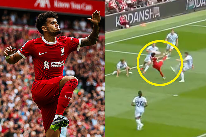 Tocata, pirueta y golazo de Luis Díaz en remontada del Liverpool al Bournemouth