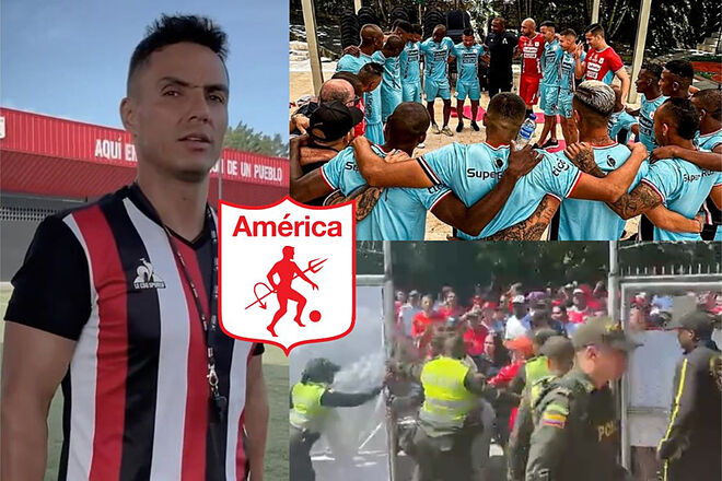 Jugadores del América impiden salida de Lucas González, los hinchas toman la sede