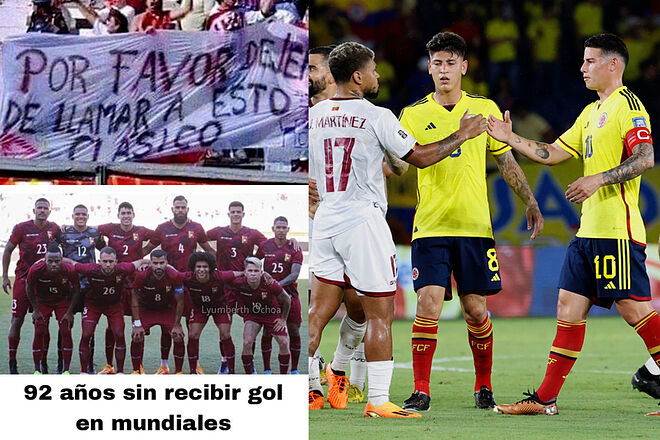 Colombia le ganó (otra vez) el clásico a Venezuela y los hinchas no perdonaron los memes en la fecha 1 de Eliminatorias 2026