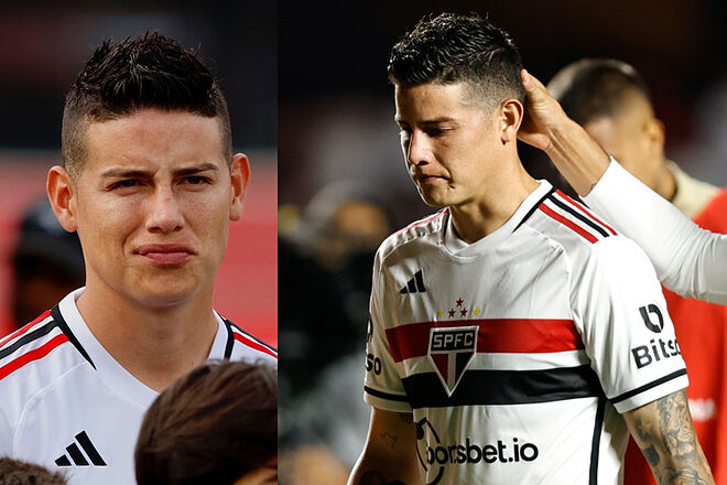 Críticas a James Rodríguez antes de la final Flamengo vs. São Paulo por Copa de Brasil 2023