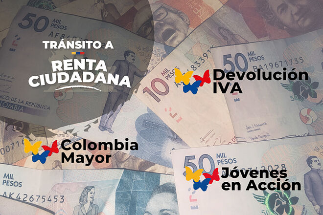 Anuncio sobre Renta Ciudadana, Devolución del IVA, Colombia Mayor y Jóvenes en Acción para Elecciones 2023